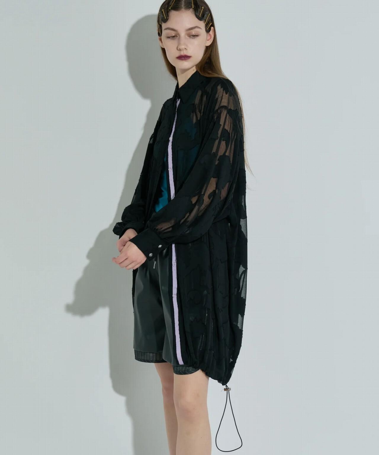 ANNA SUI NYC/アナ スイ エヌワイシー/ジャガード配色シャツ