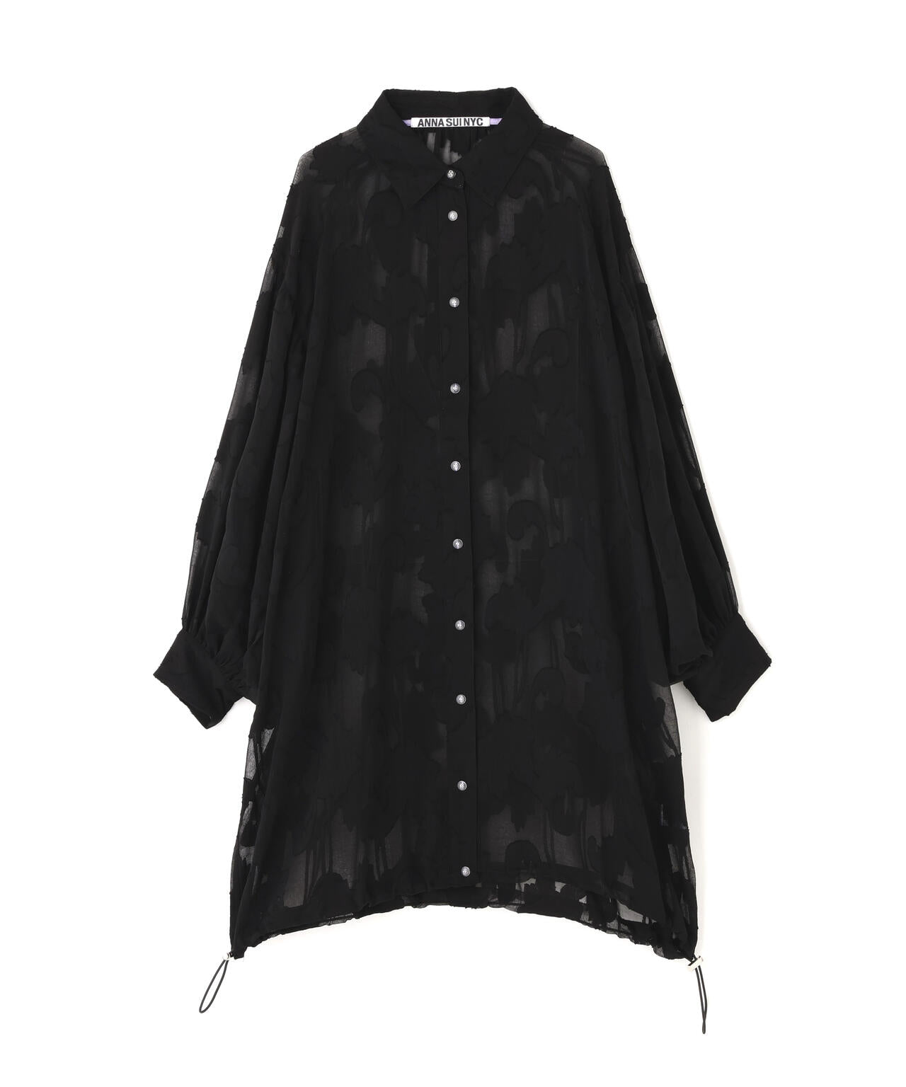 ANNA SUI NYC/アナ スイ エヌワイシー/ジャガード配色シャツ