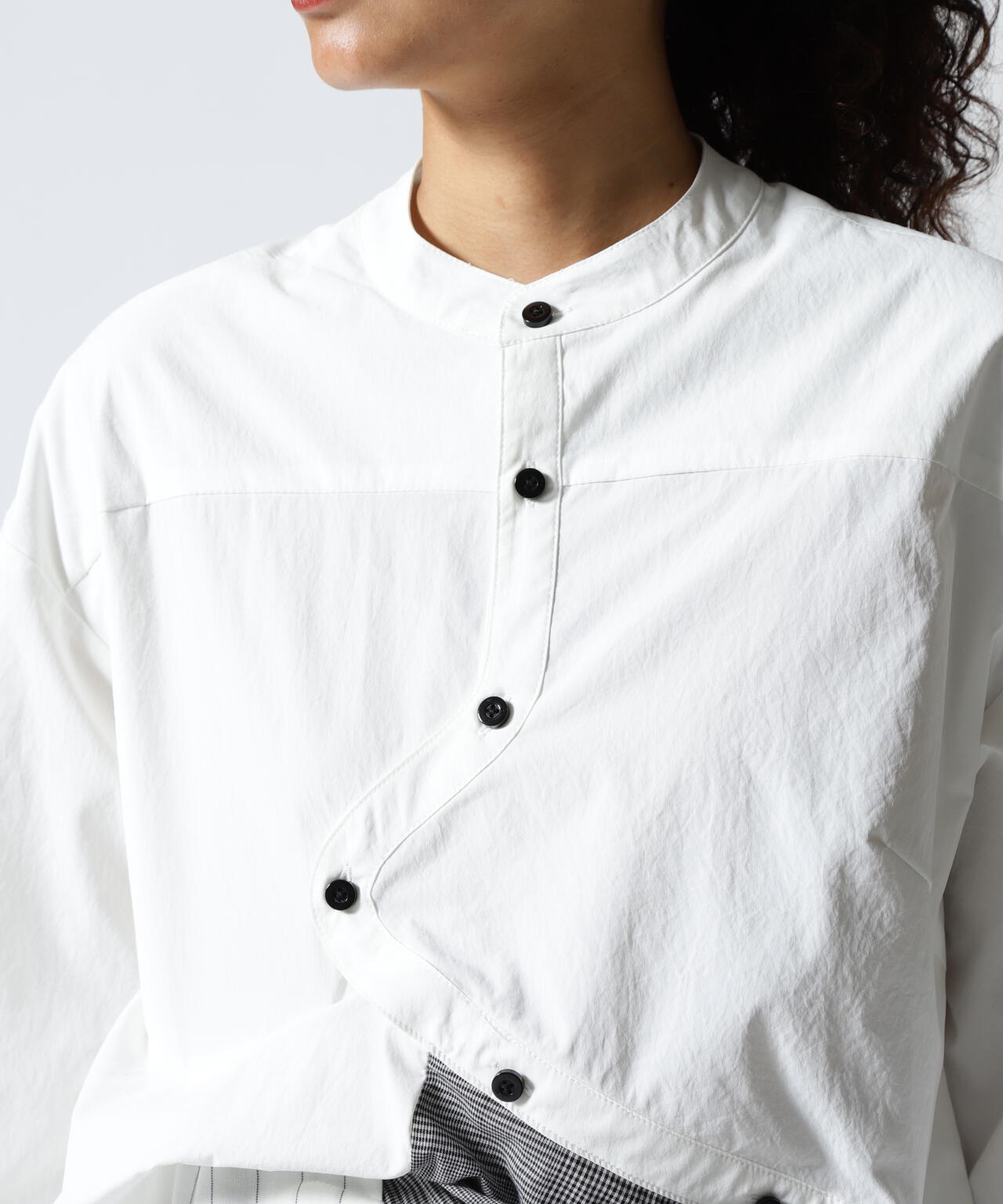 UN3D./アンスリード/PATTERN MIX SHIRT