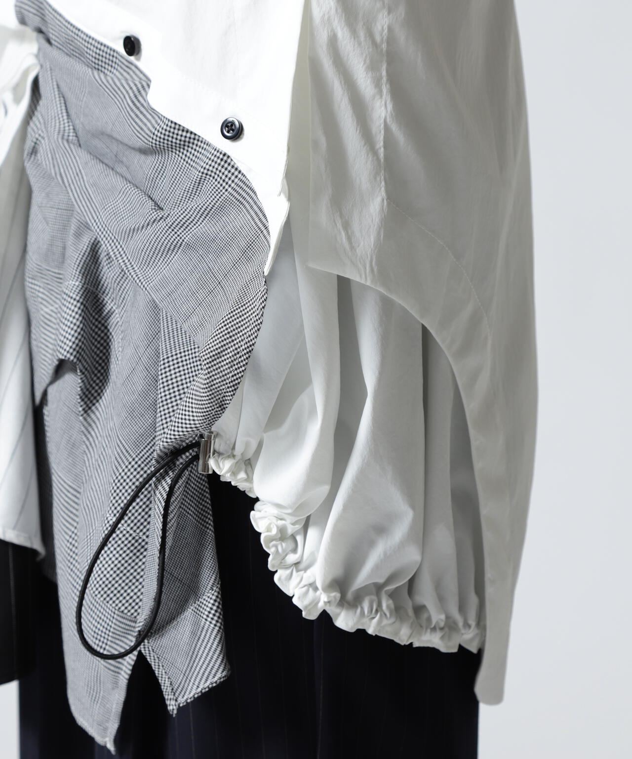 UN3D./アンスリード/PATTERN MIX SHIRT