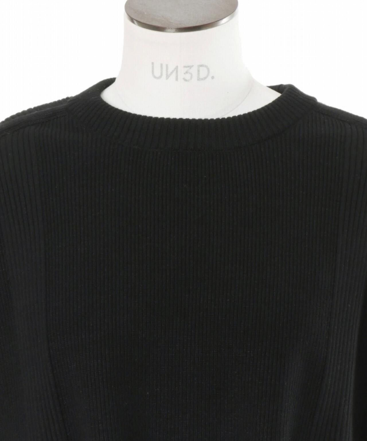 UN3D./アンスリード/KNIT VEST DOCKING SHIRT/ニットベストドッキングシャツ