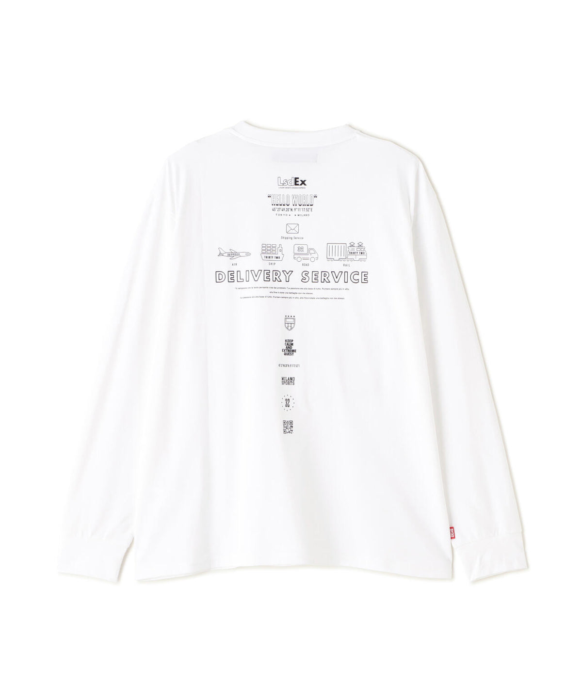 SY32 by SWEET YEARS /ICON GRAPHIC L/S TEE