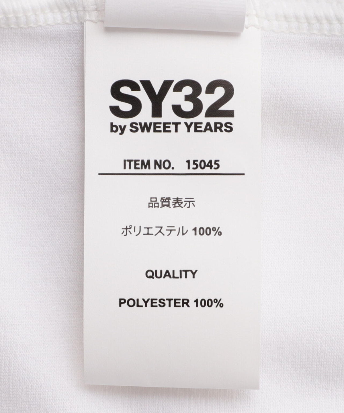 SY32 by SWEET YEARS /ICON GRAPHIC L/S TEE