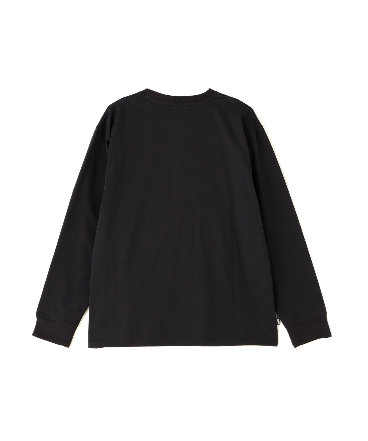SY32 by SWEET YEARS /JACQUARD EMBOSS LOGO L/S T