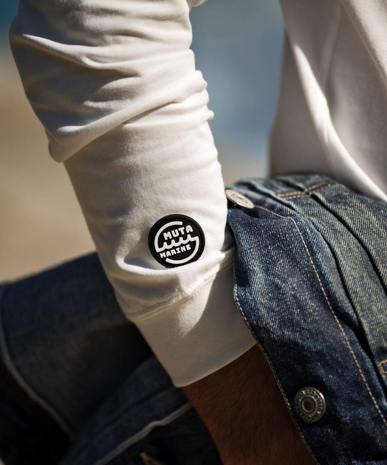 muta MARINE/ムータ マリン/別注Metal MARINE LS TEE