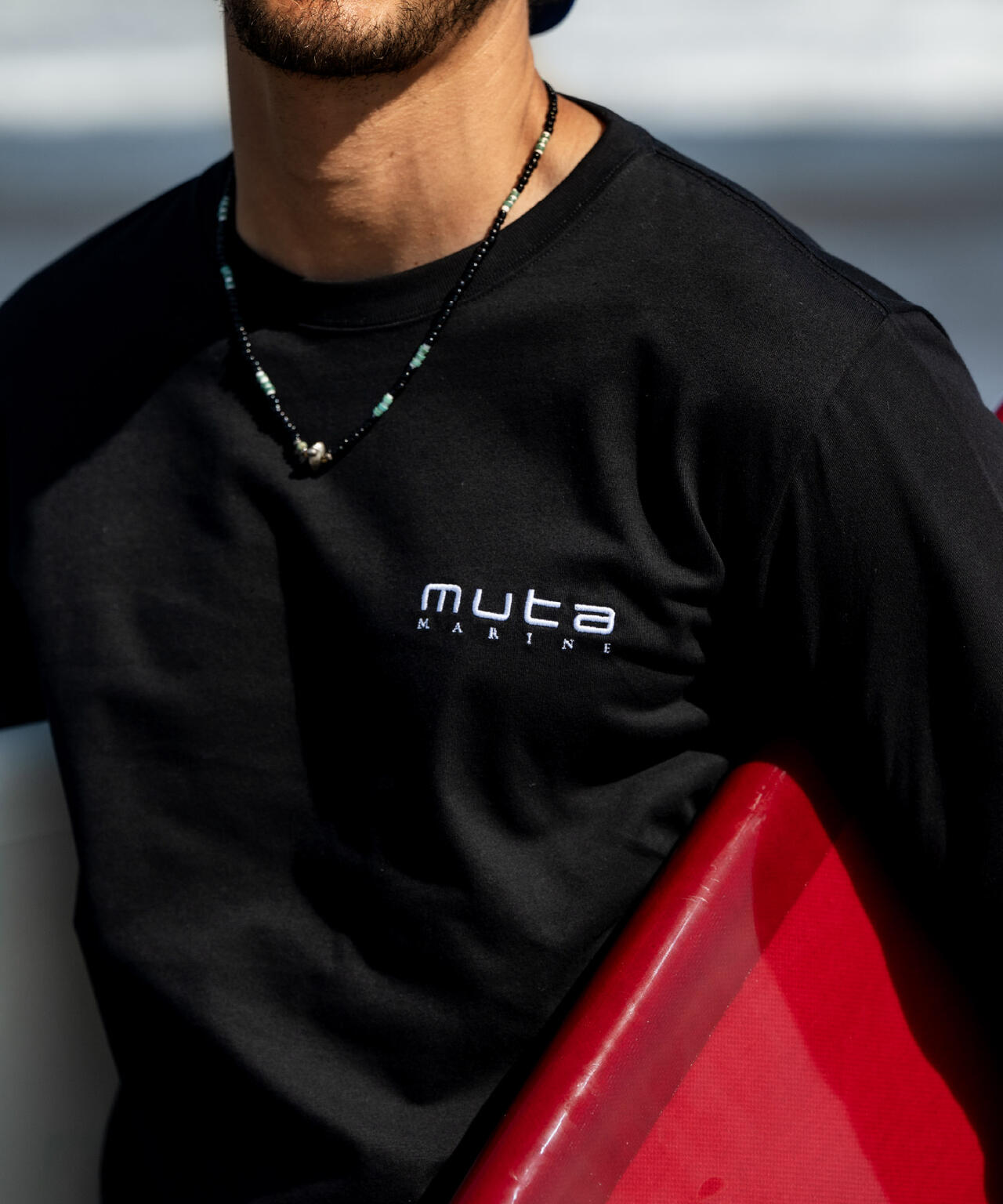 muta MARINE/ムータ マリン/別注Sleeve Print LS Tee