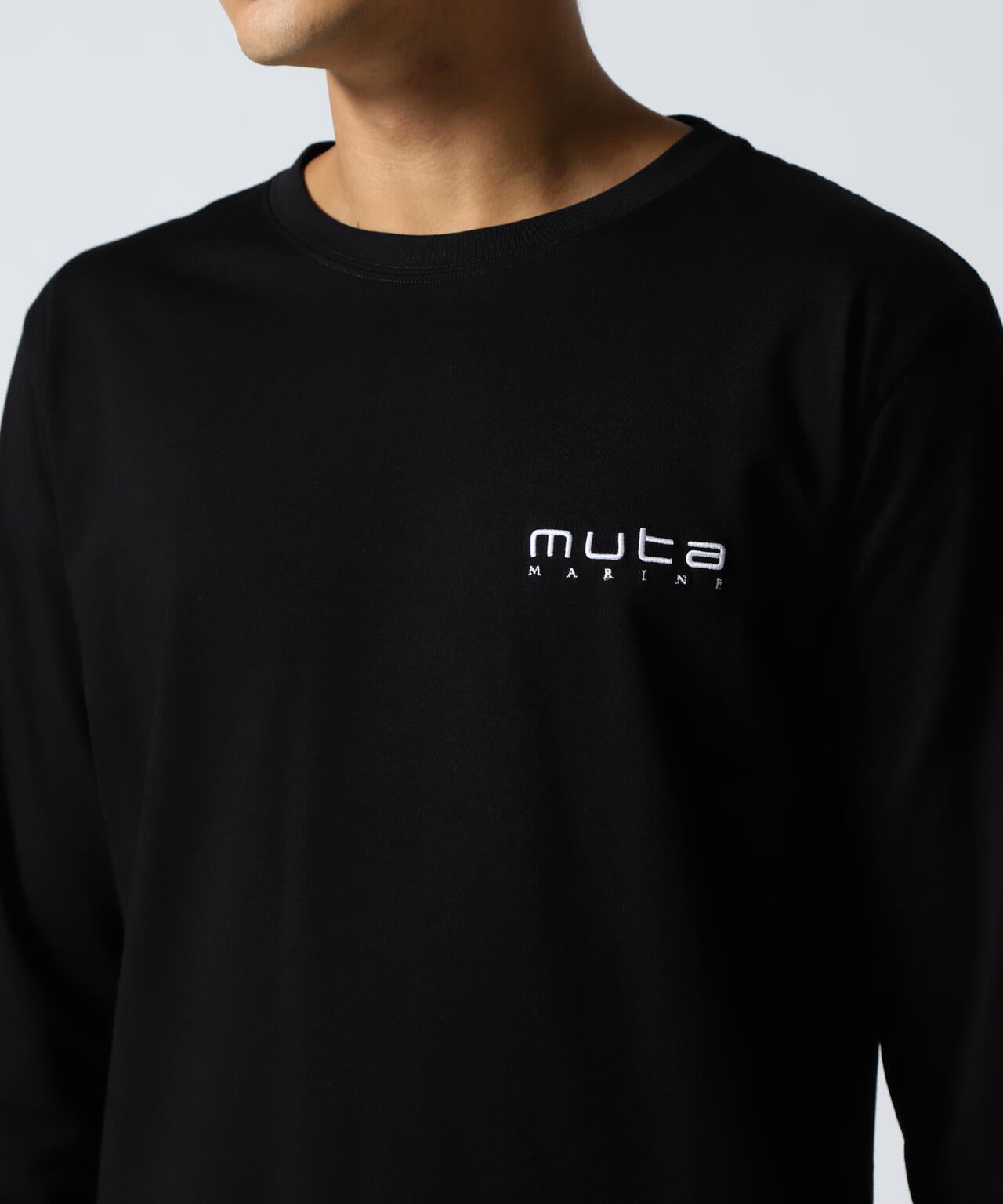 muta MARINE/ムータ マリン/別注Sleeve Print LS Tee