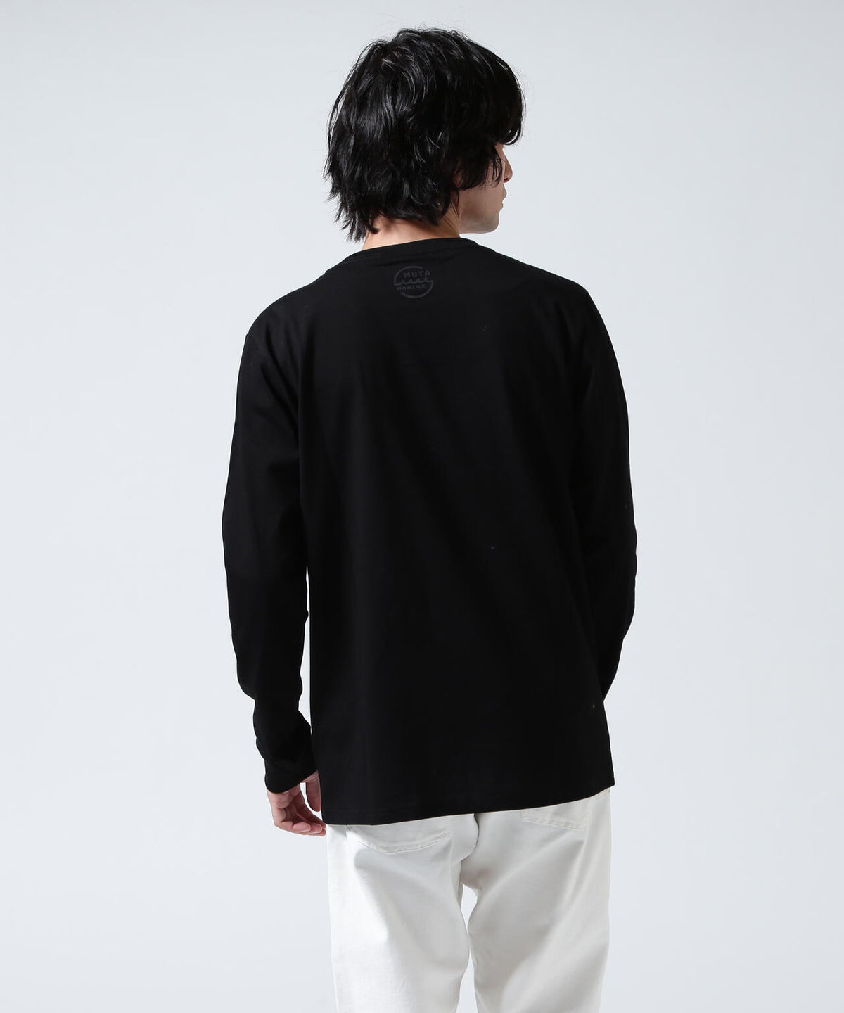 muta MARINE/ムータ マリン/別注 Three America Heart LS TEE