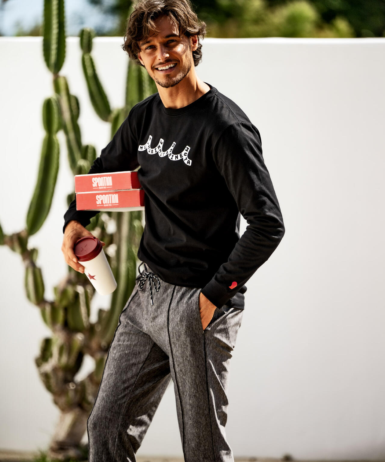 muta MARINE/ムータ マリン/別注Wave muta MARINE LS Tee