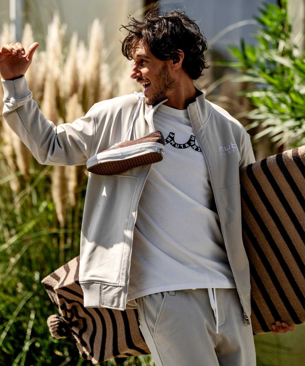 muta MARINE/ムータ マリン/別注Wave muta MARINE LS Tee