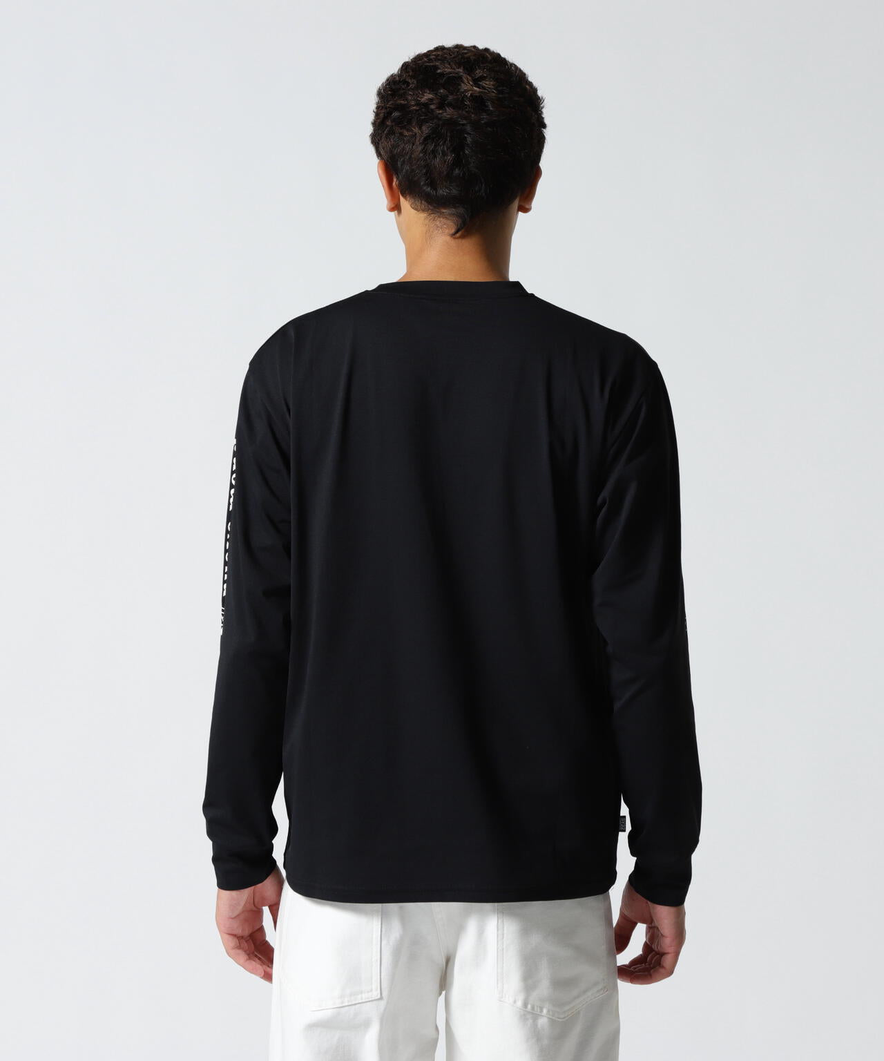 SY32 by SWEET YEARS/SLEEVE MESSAGE L/S TEE