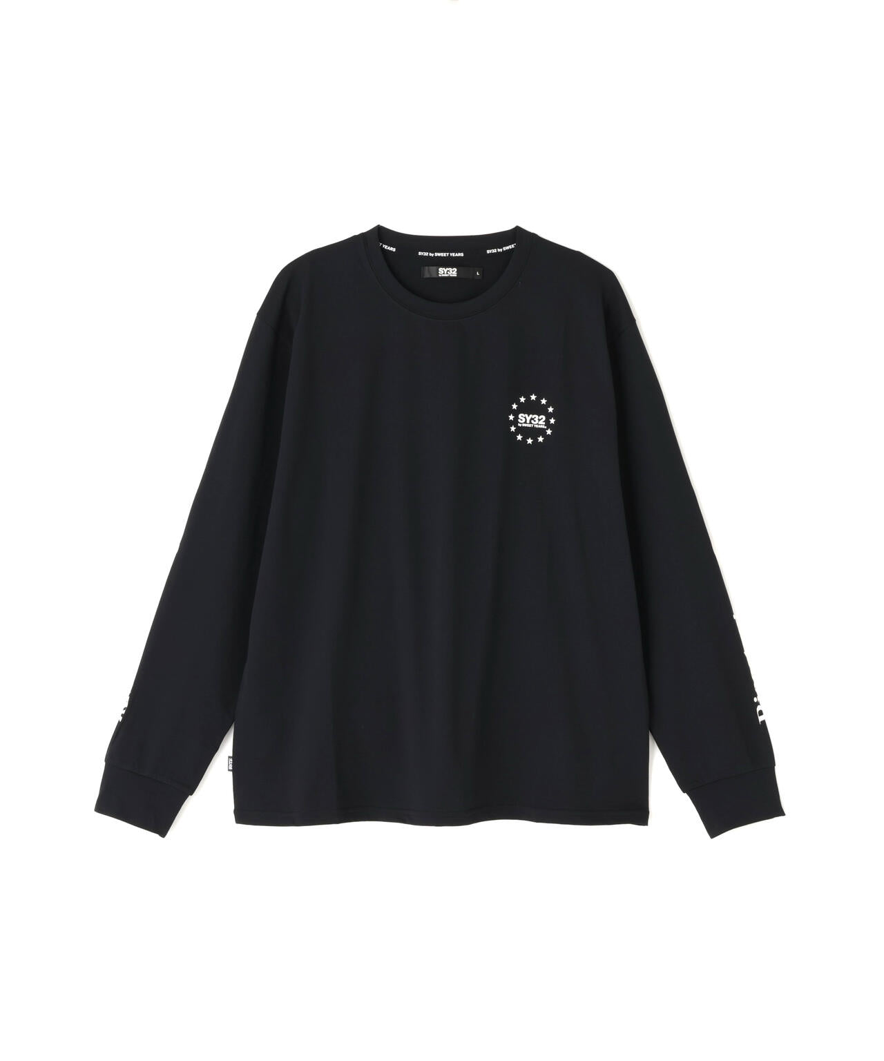 SY32 by SWEET YEARS/SLEEVE MESSAGE L/S TEE