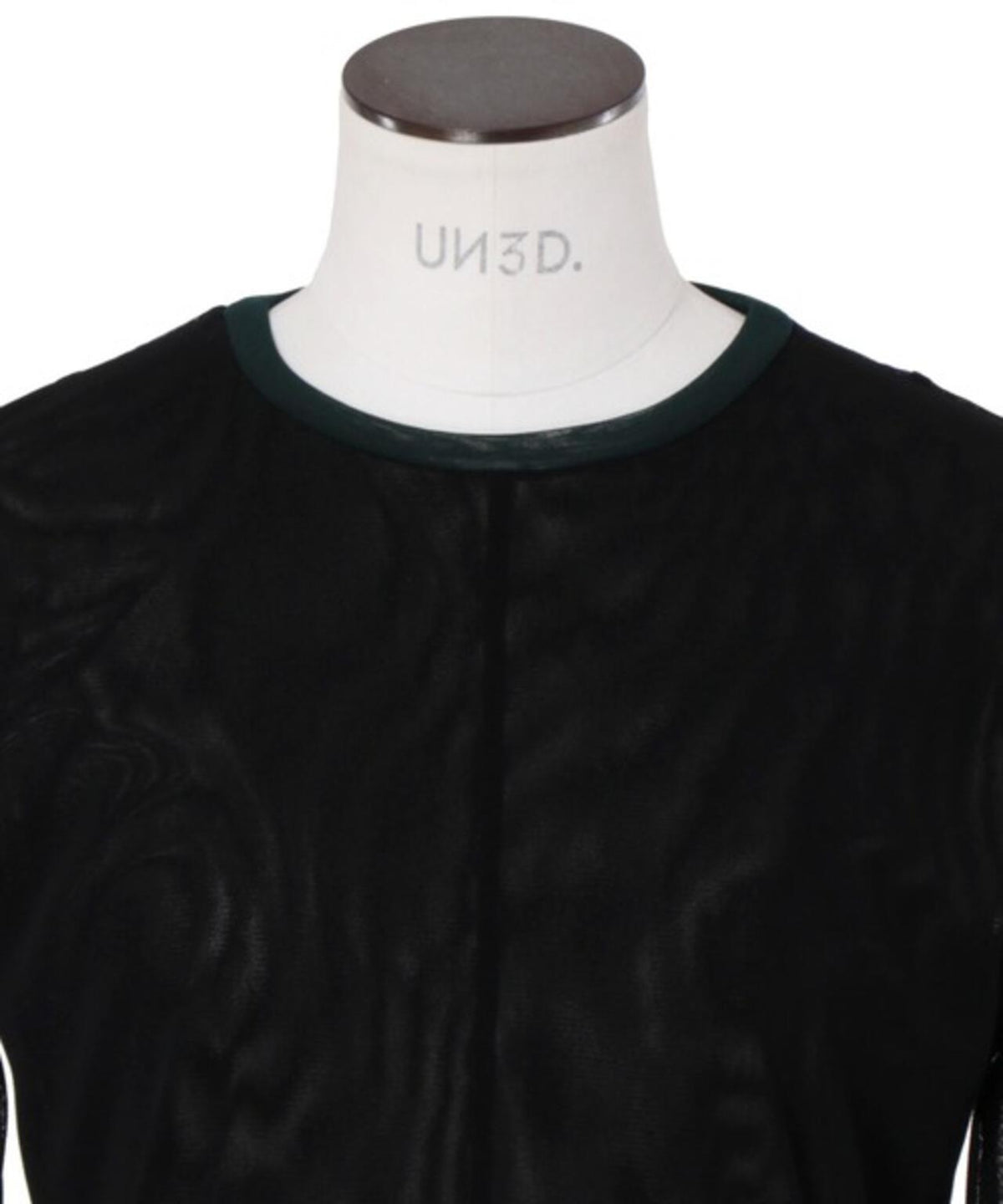 UN3D./アンスリード/WAVE LINE SHEER TOP/ウェーブラインシアートップ