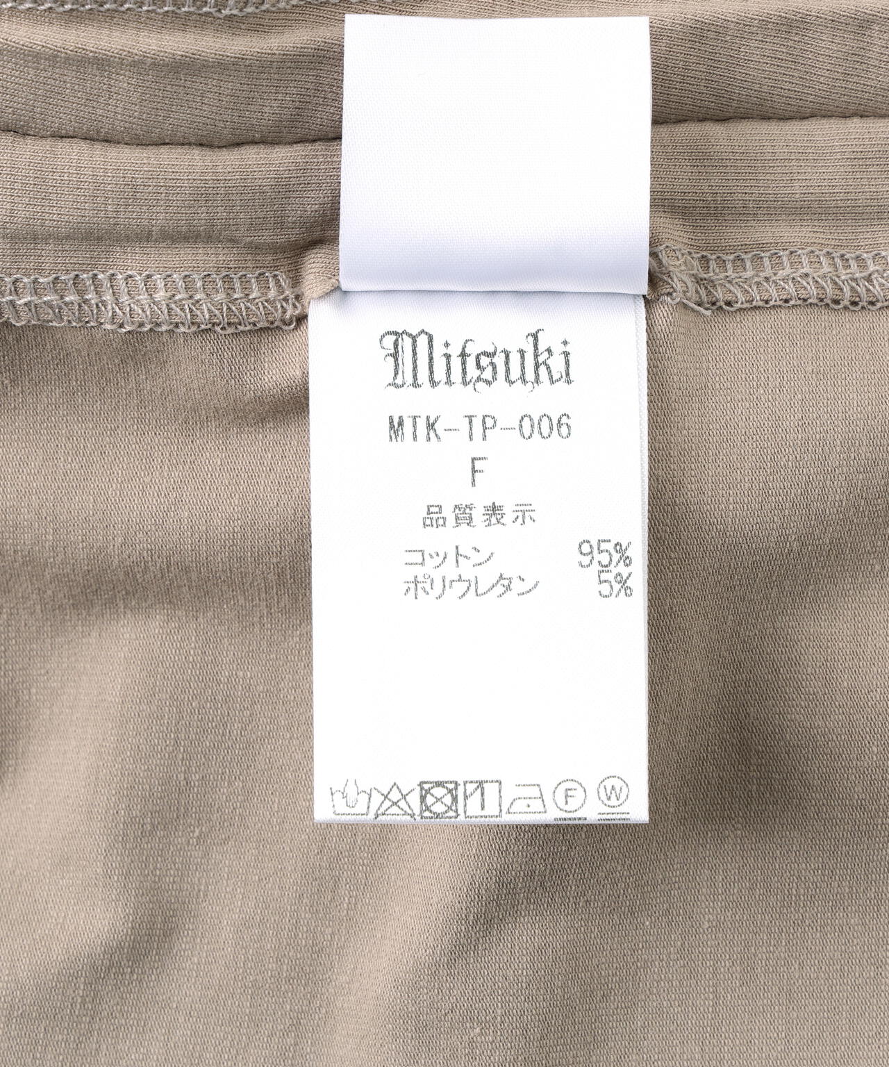 MITSUKI/ミツキ/3WAY DESIGN TOPS