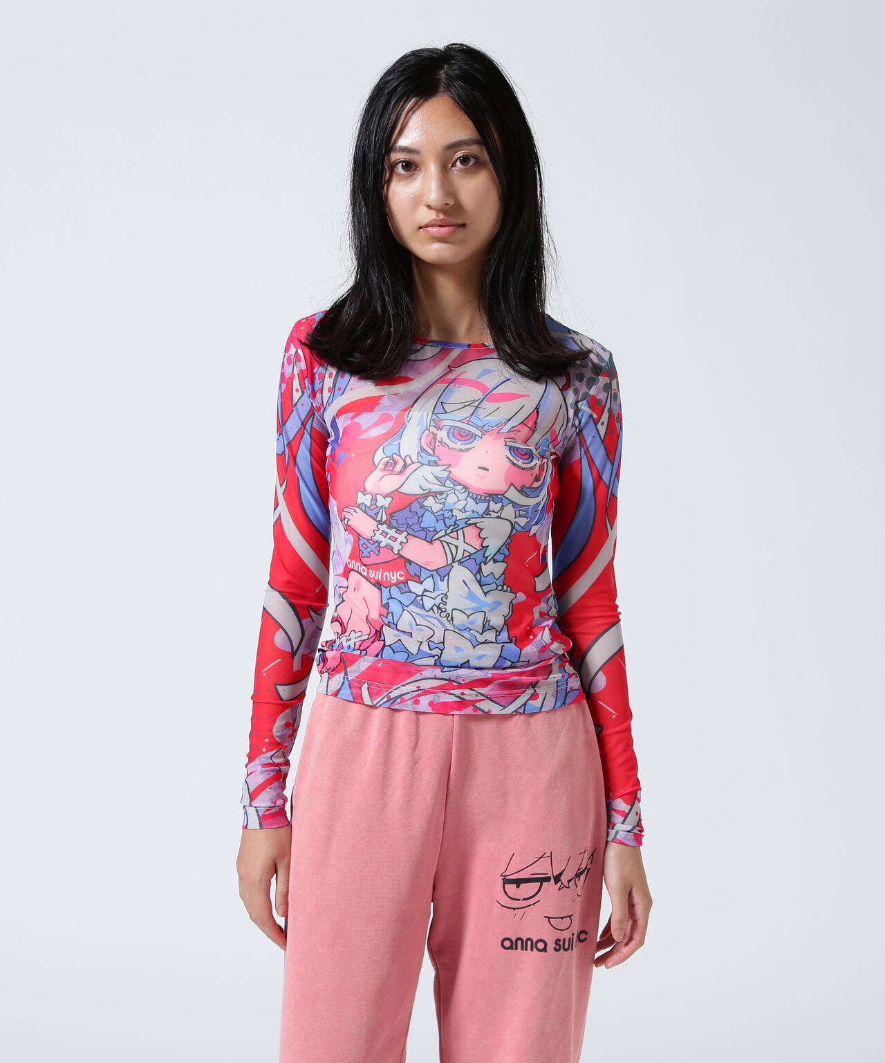 ANNA SUI NYC/アナ スイ エヌワイシー/『×寺田てら』TERAシアートップス