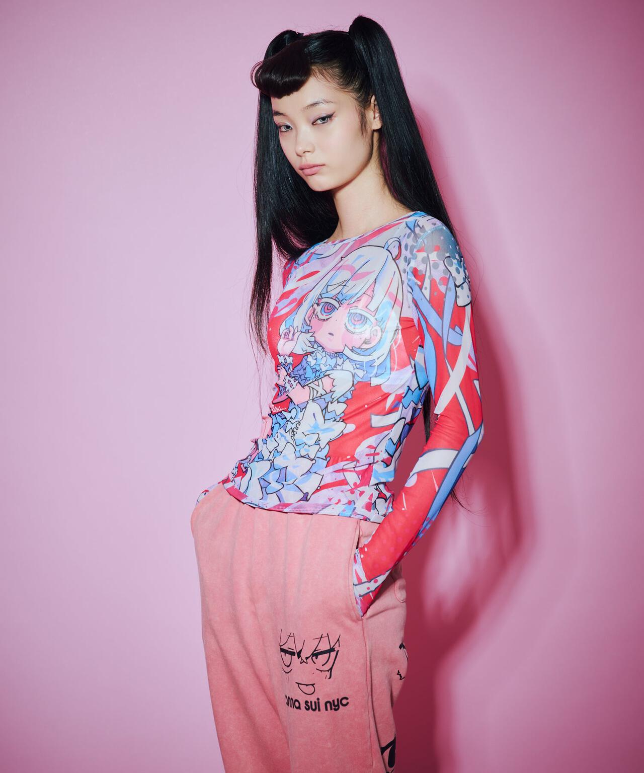 ANNA SUI NYC/アナ スイ エヌワイシー/『×寺田てら』TERAシアートップス