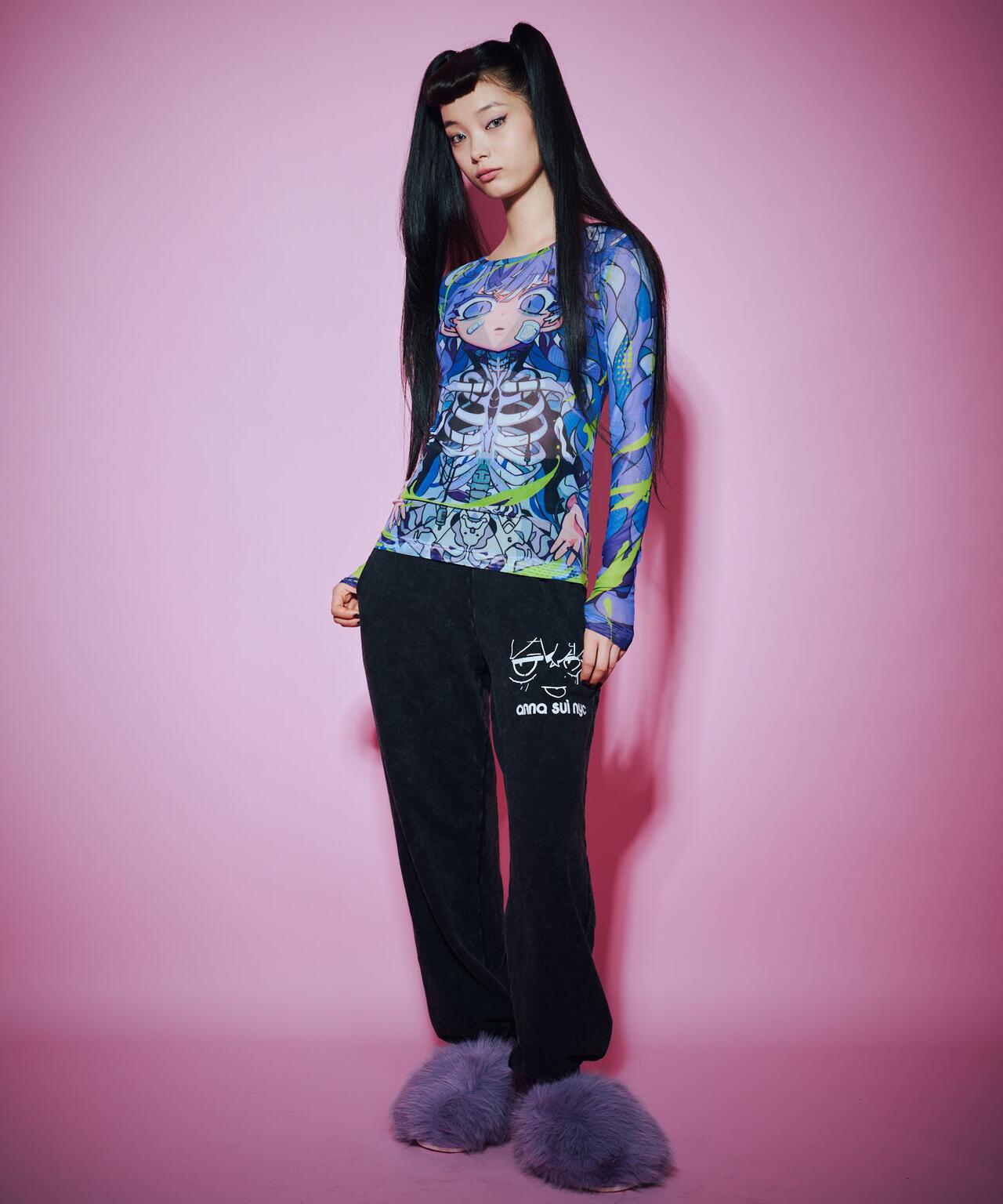 ANNA SUI NYC/アナ スイ エヌワイシー/『×寺田てら』TERAシアートップス