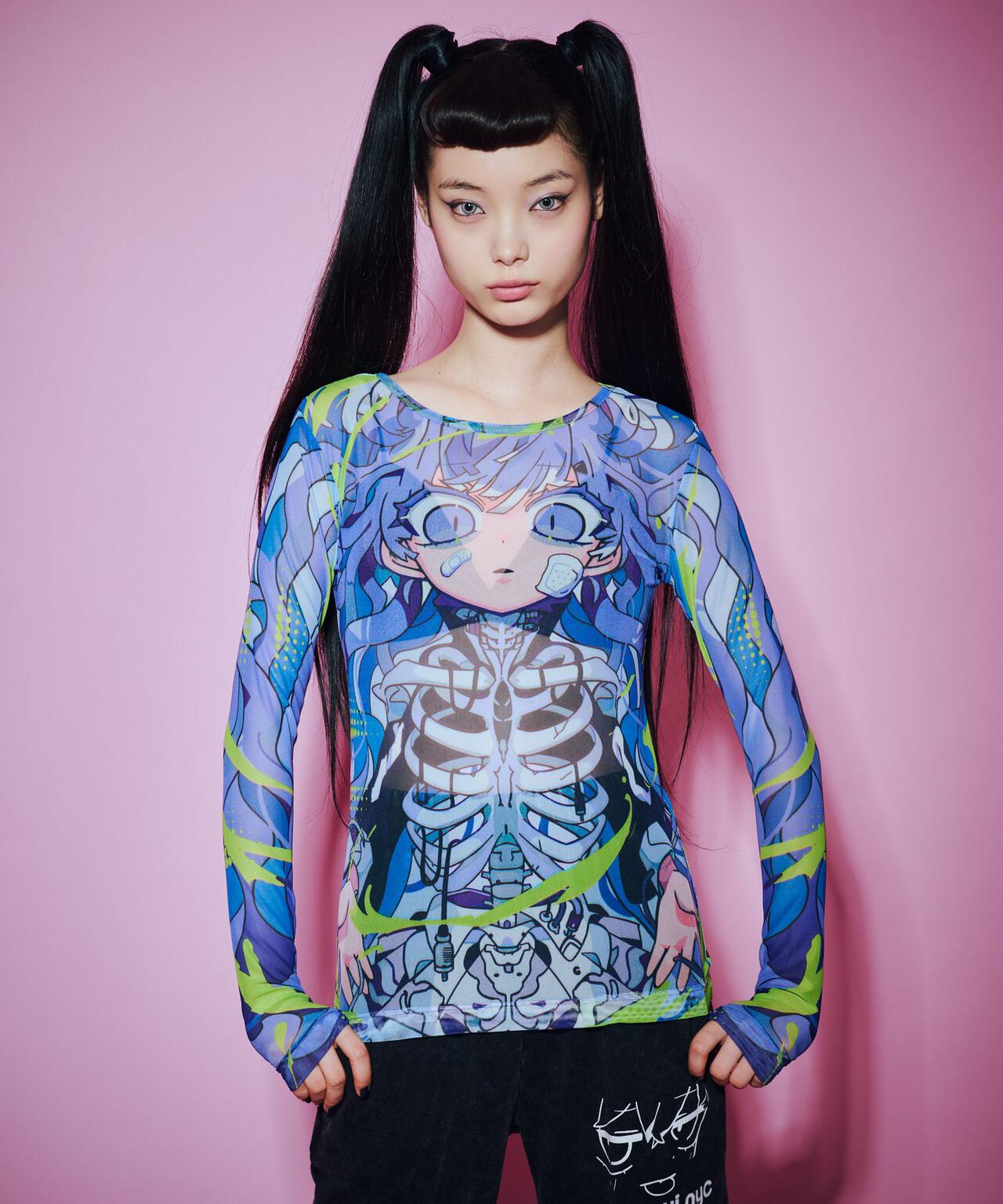 ANNA SUI NYC/アナ スイ エヌワイシー/『×寺田てら』TERAシアートップス