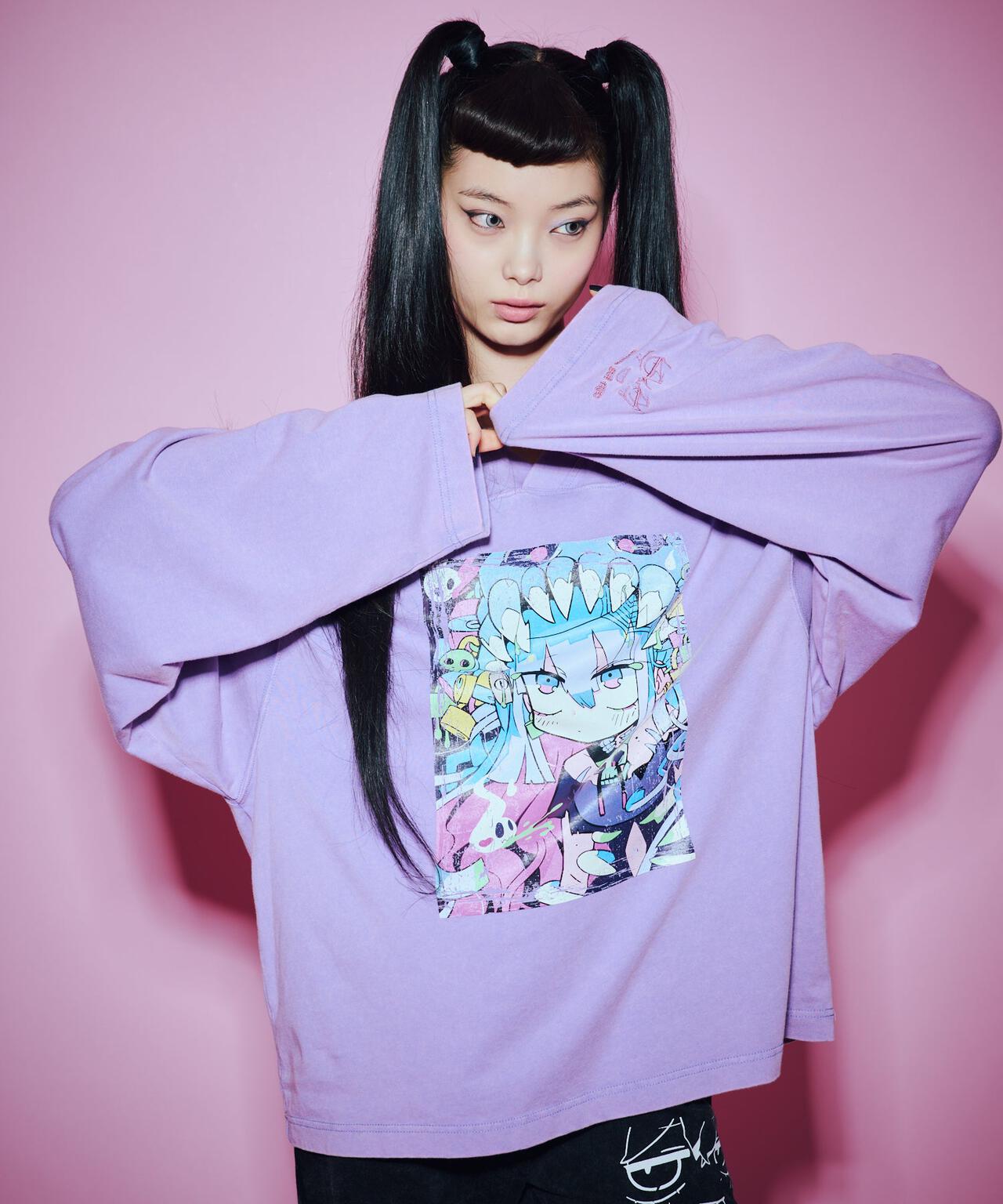 ANNA SUI NYC/アナ スイ エヌワイシー/『×寺田てら』TERAビッグロングスリーブ