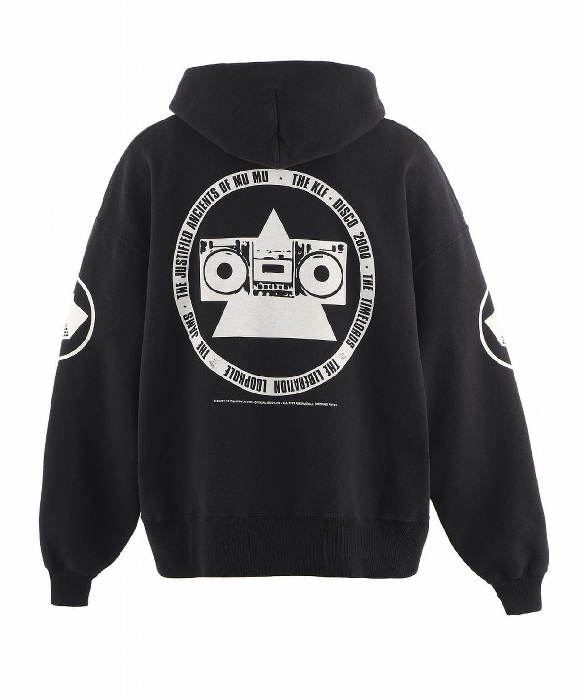 SAINT MICHAEL/セントマイケル/KLF HOODIE/KLF/BLACK