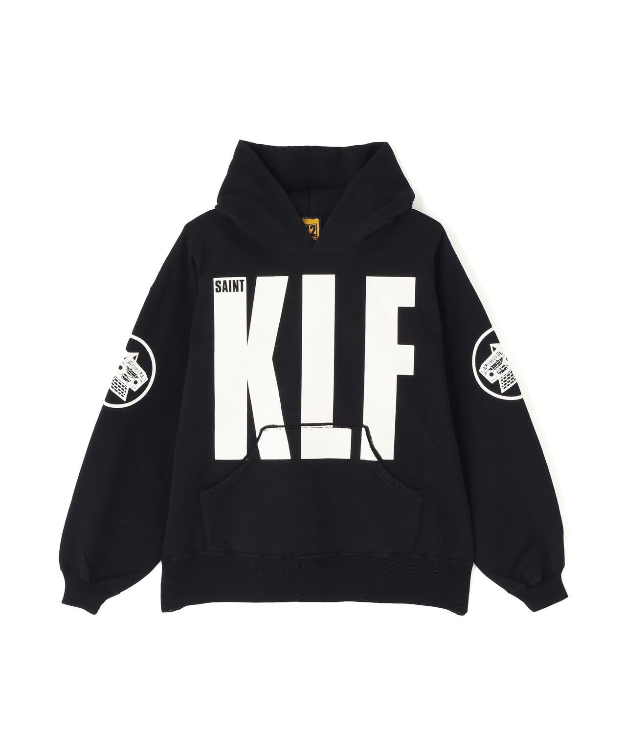 SAINT MICHAEL/セントマイケル/KLF HOODIE/KLF/BLACK