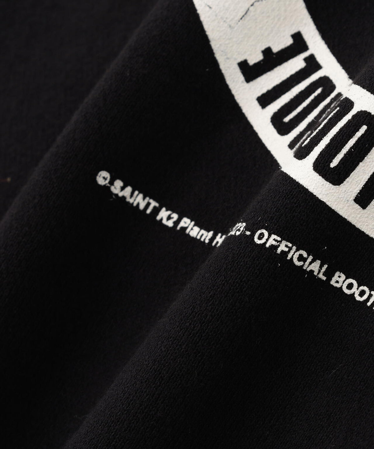 SAINT MICHAEL/セントマイケル/KLF HOODIE/KLF/BLACK