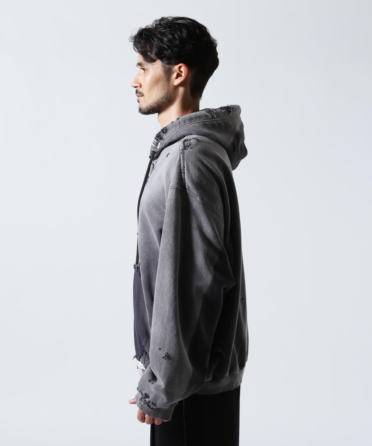Maison MIHARAYASUHIRO/メゾン ミハラヤスヒロ/Sun Faded Like Zip-up Hoodie