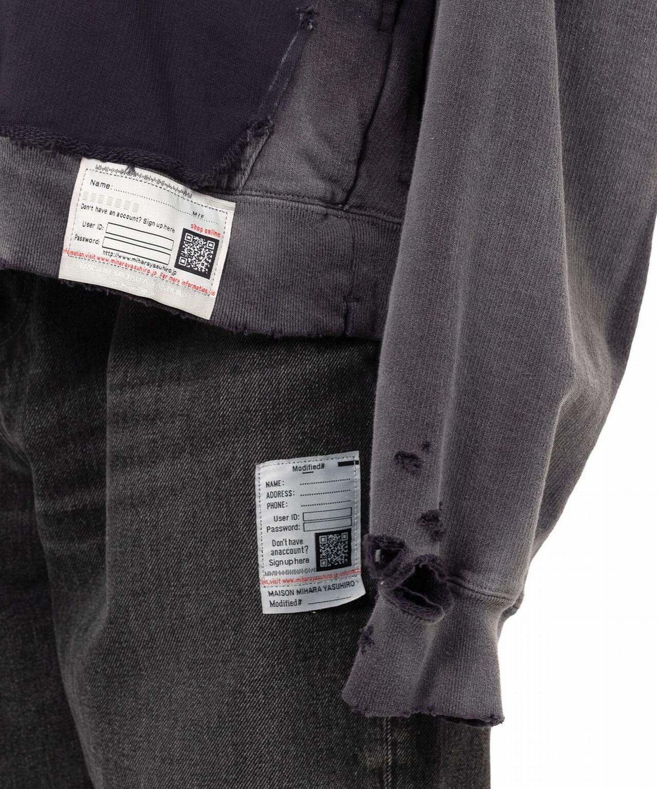 Maison MIHARAYASUHIRO/メゾン ミハラヤスヒロ/Sun Faded Like Zip-up Hoodie