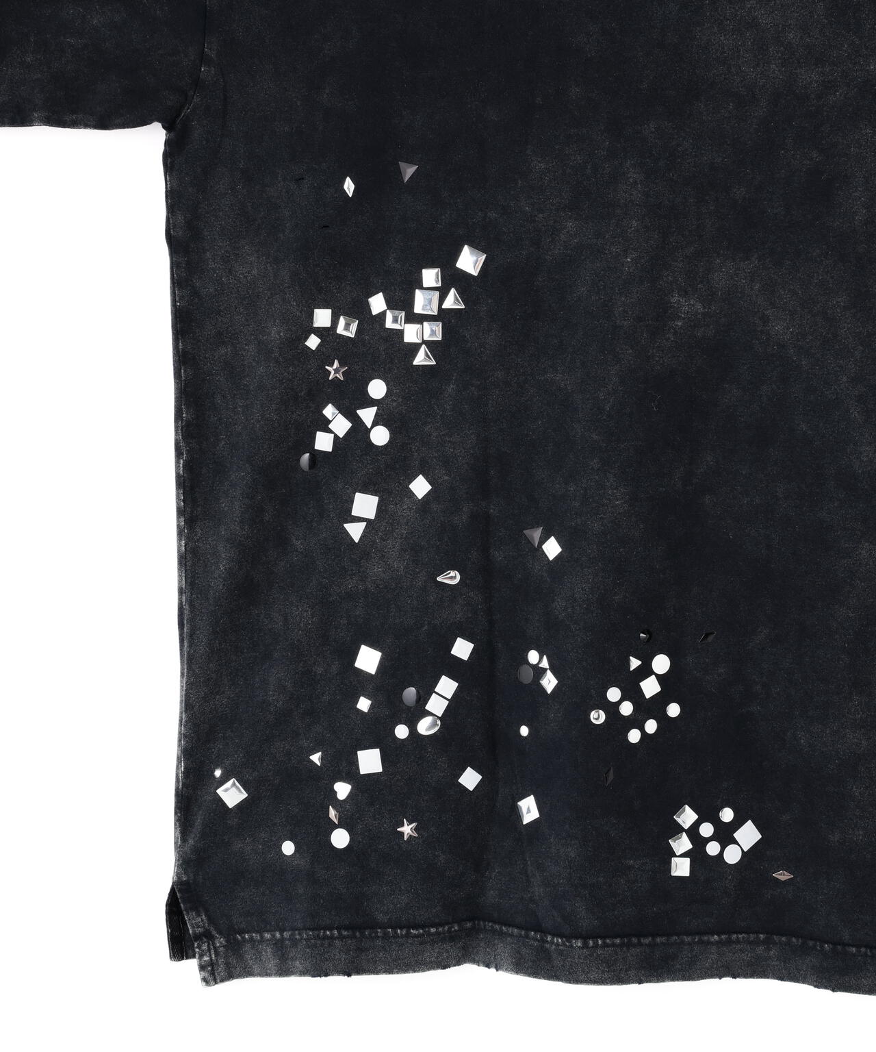 Maison MIHARAYASUHIRO/メゾン ミハラヤスヒロ/EMBELLISHED BLEACHED TEE