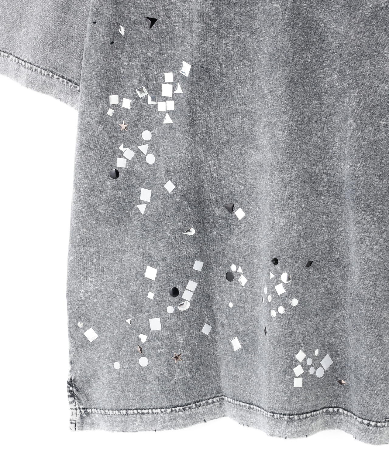 Maison MIHARAYASUHIRO/メゾン ミハラヤスヒロ/EMBELLISHED BLEACHED TEE