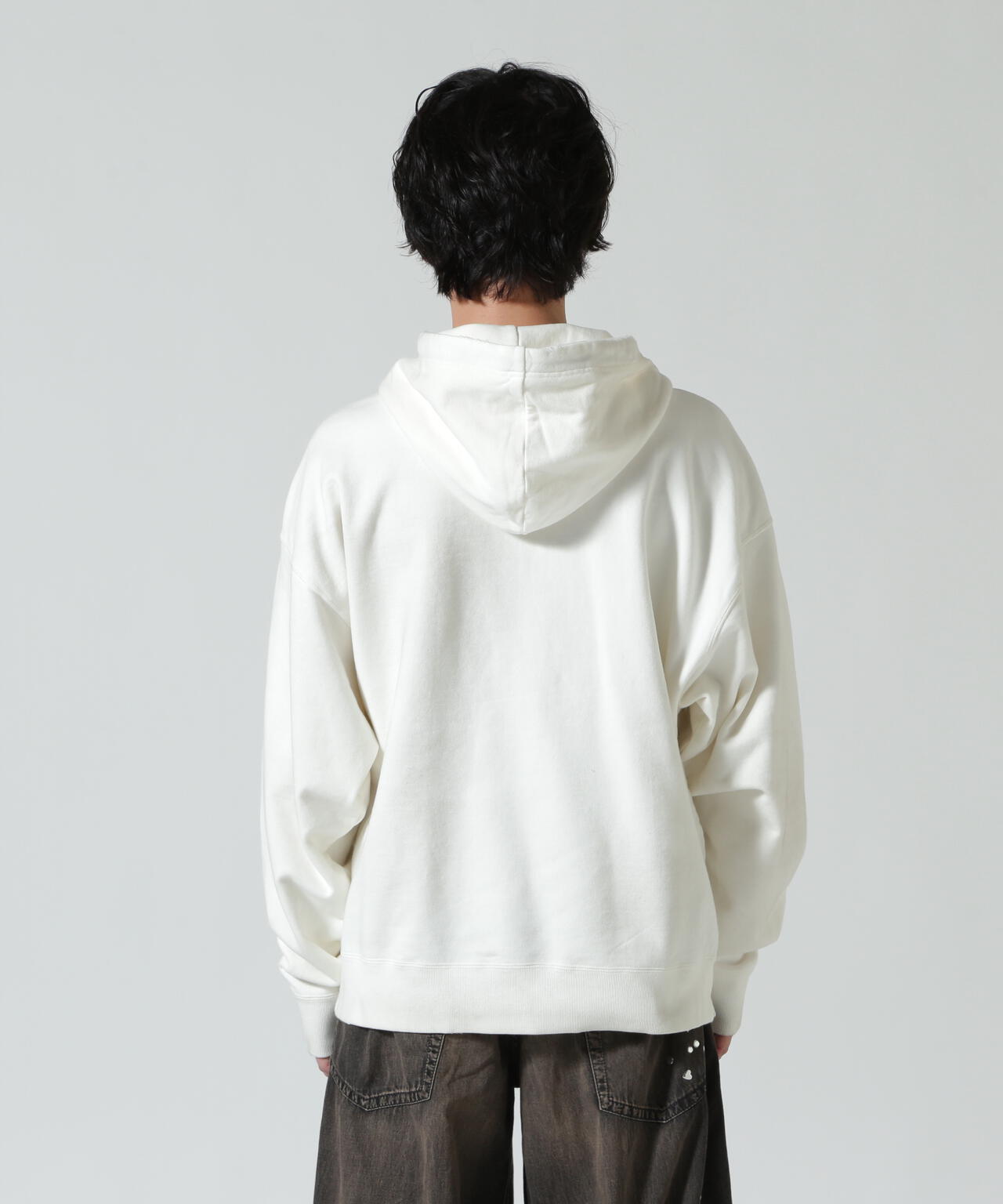 Maison MIHARAYASUHIRO/メゾン ミハラヤスヒロ/HAPPY FACE DISTRESSED HOODIE