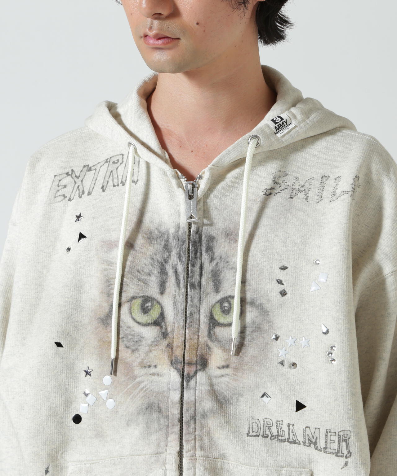 Maison MIHARAYASUHIRO/メゾン ミハラヤスヒロ/EMBELLISHED DISTRESSED PARKA