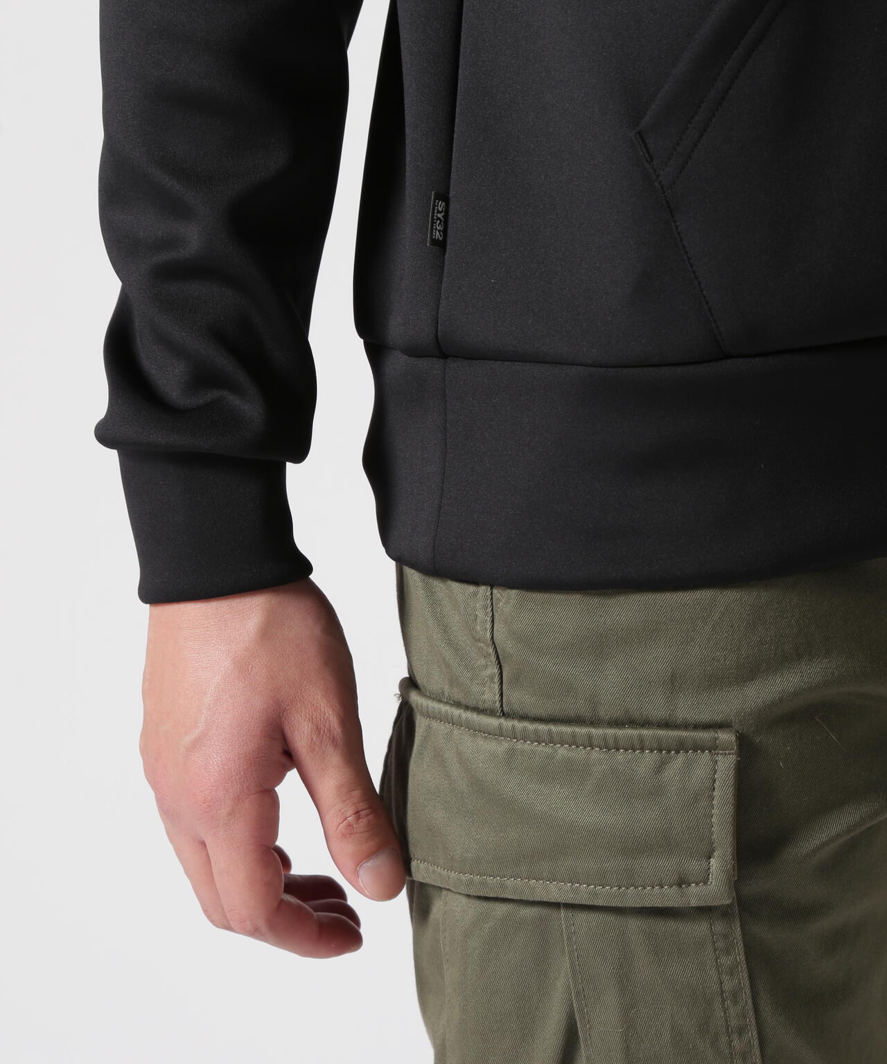 SY32 by SWEET YEARS /DOUBLEKNIT RHINESTONE LOGO