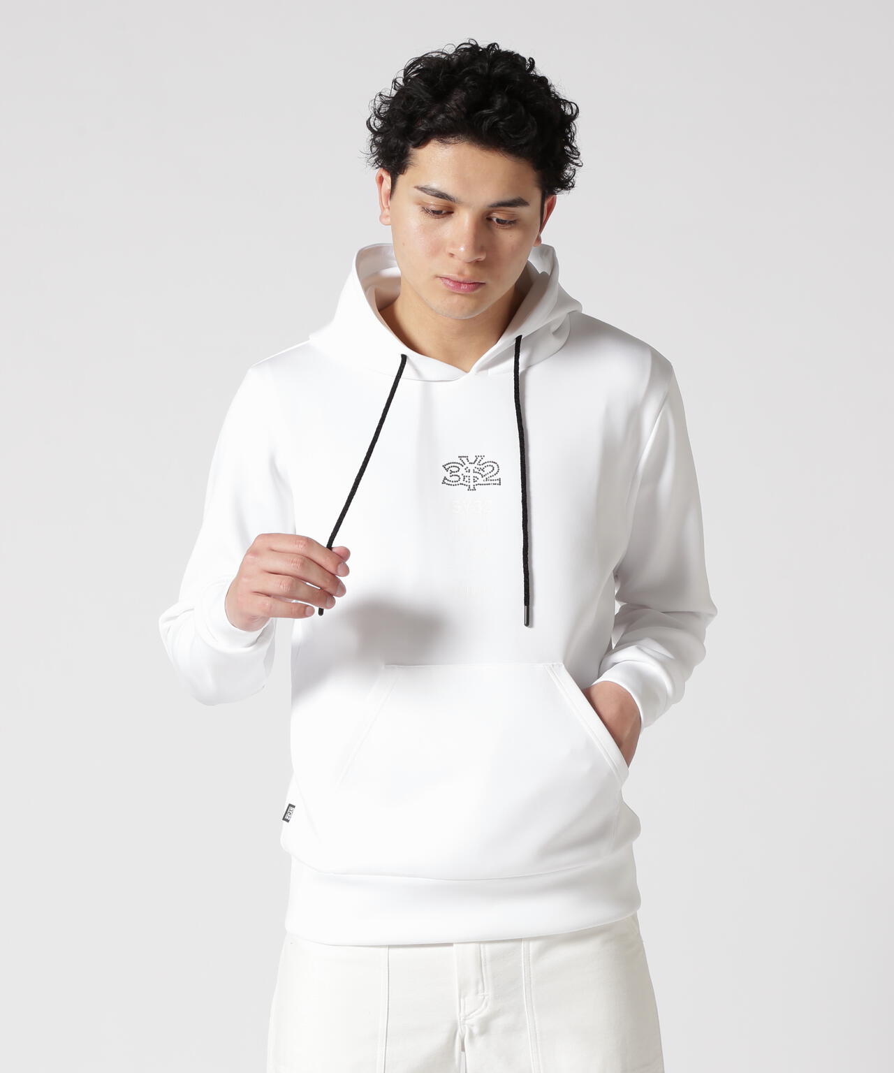 SY32 by SWEET YEARS /DOUBLEKNIT RHINESTONE LOGO
