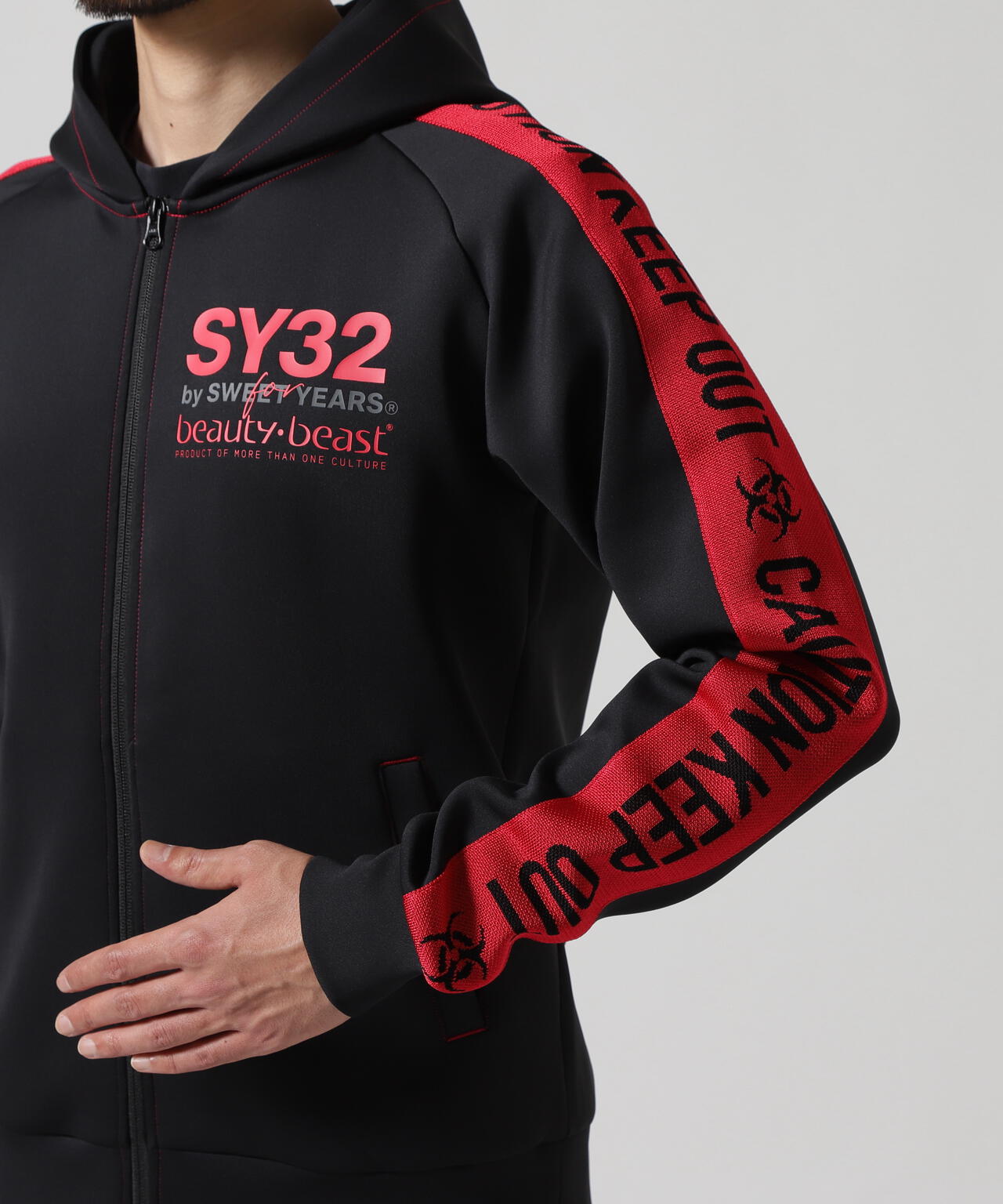 SY32 by SWEET YEARS×beauty:beast/COLLABORATION HOODIE