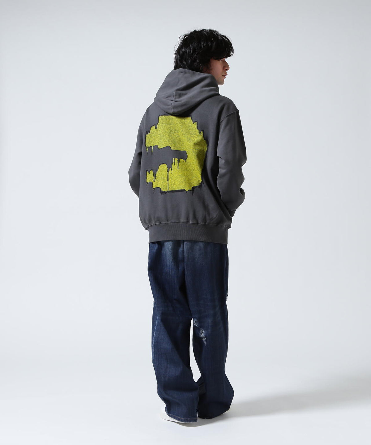 guernika×パックマン/PAC-MAN VINTAGE STYLE HOODIE