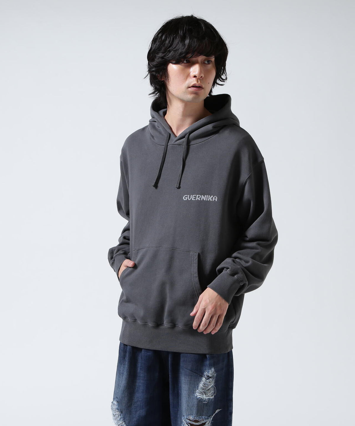 guernika×パックマン/PAC-MAN VINTAGE STYLE HOODIE