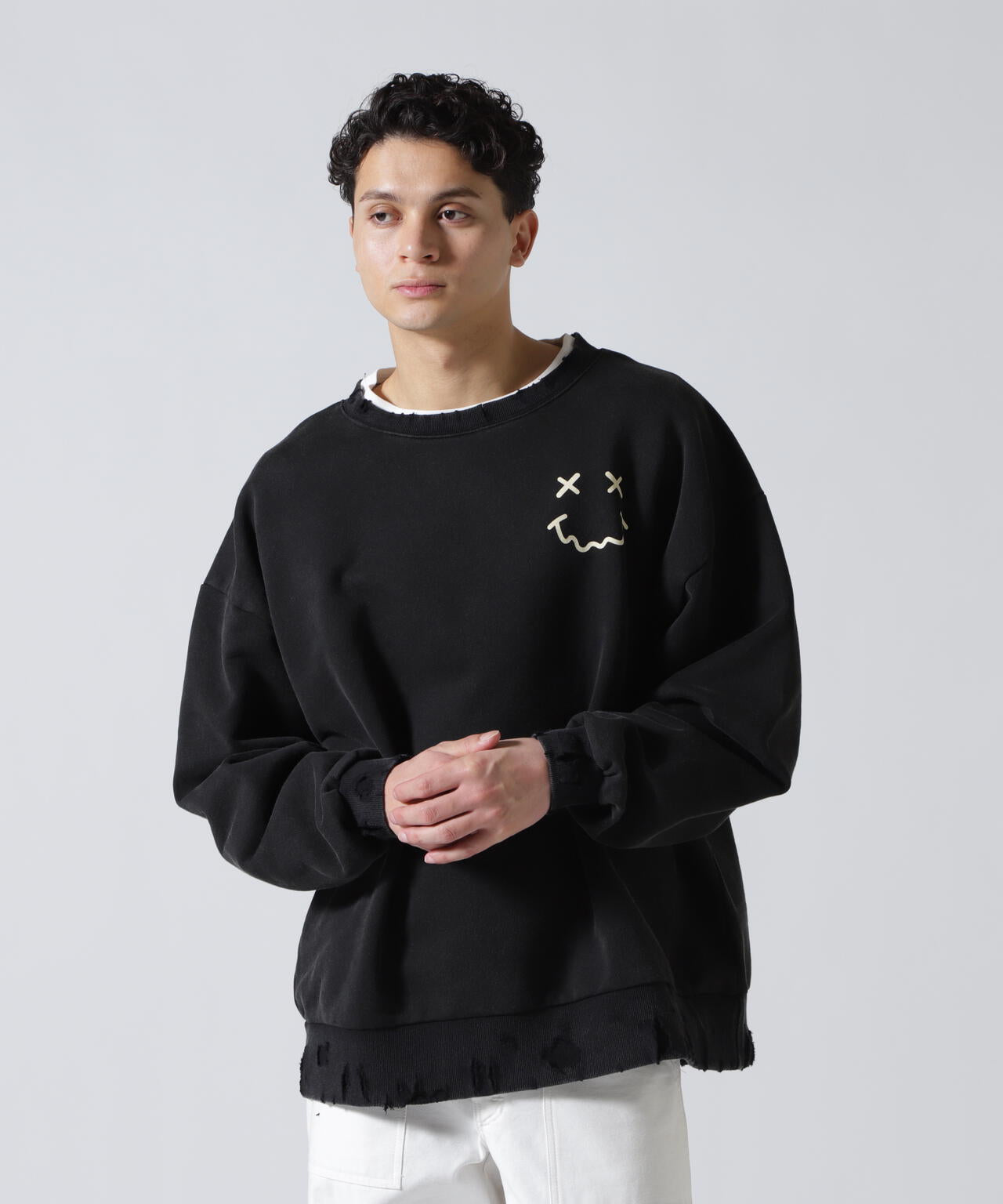 FR(13)NDS/フレンズ/Min Cherryflag SWEAT CREW
