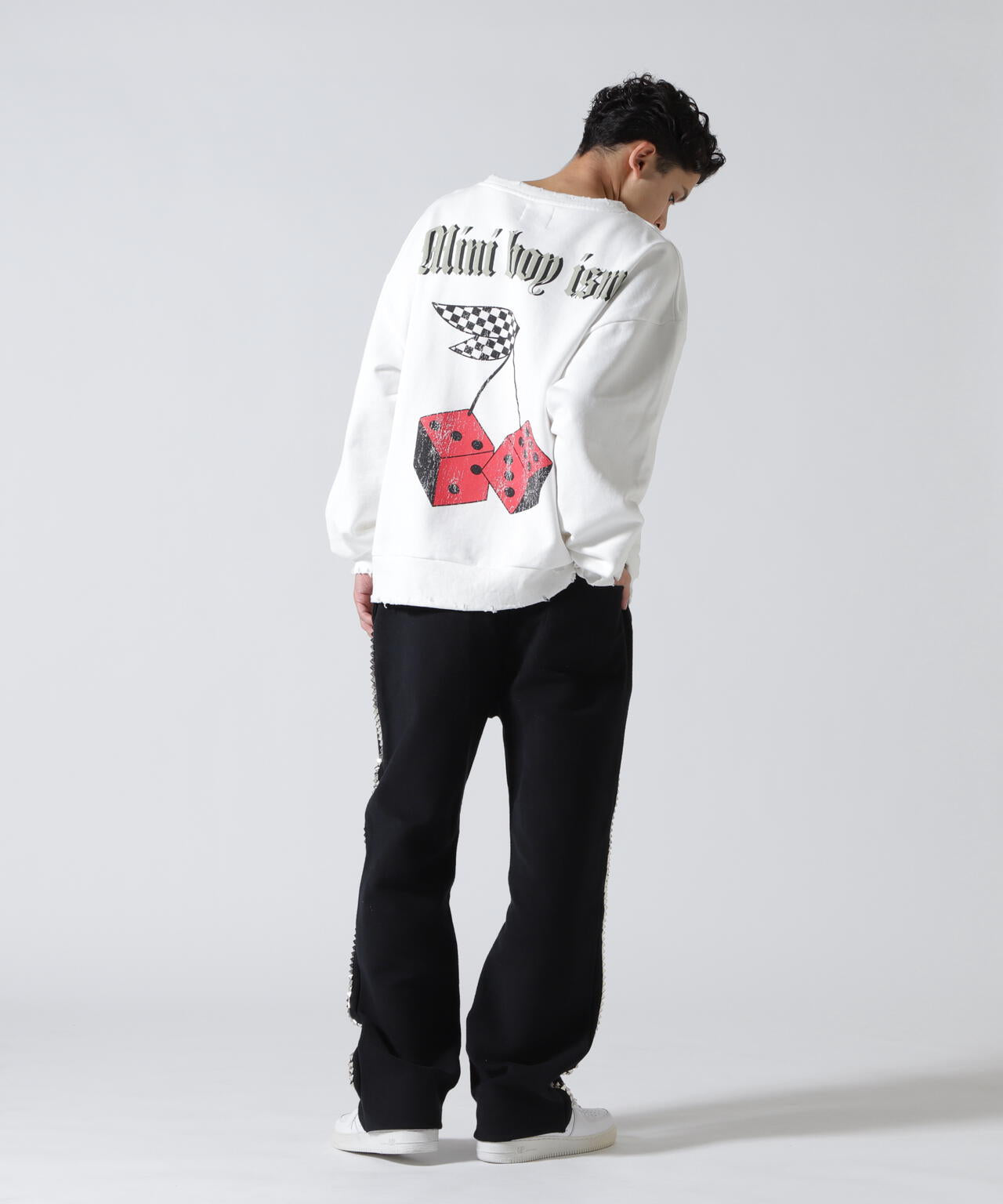 FR(13)NDS/フレンズ/Min Cherryflag SWEAT CREW