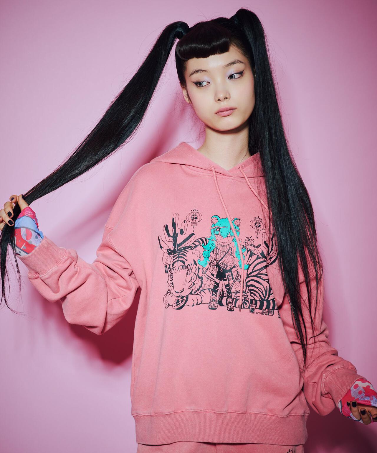 ANNA SUI NYC/アナ スイ エヌワイシー/『×寺田てら』TERAスウェットフーディー