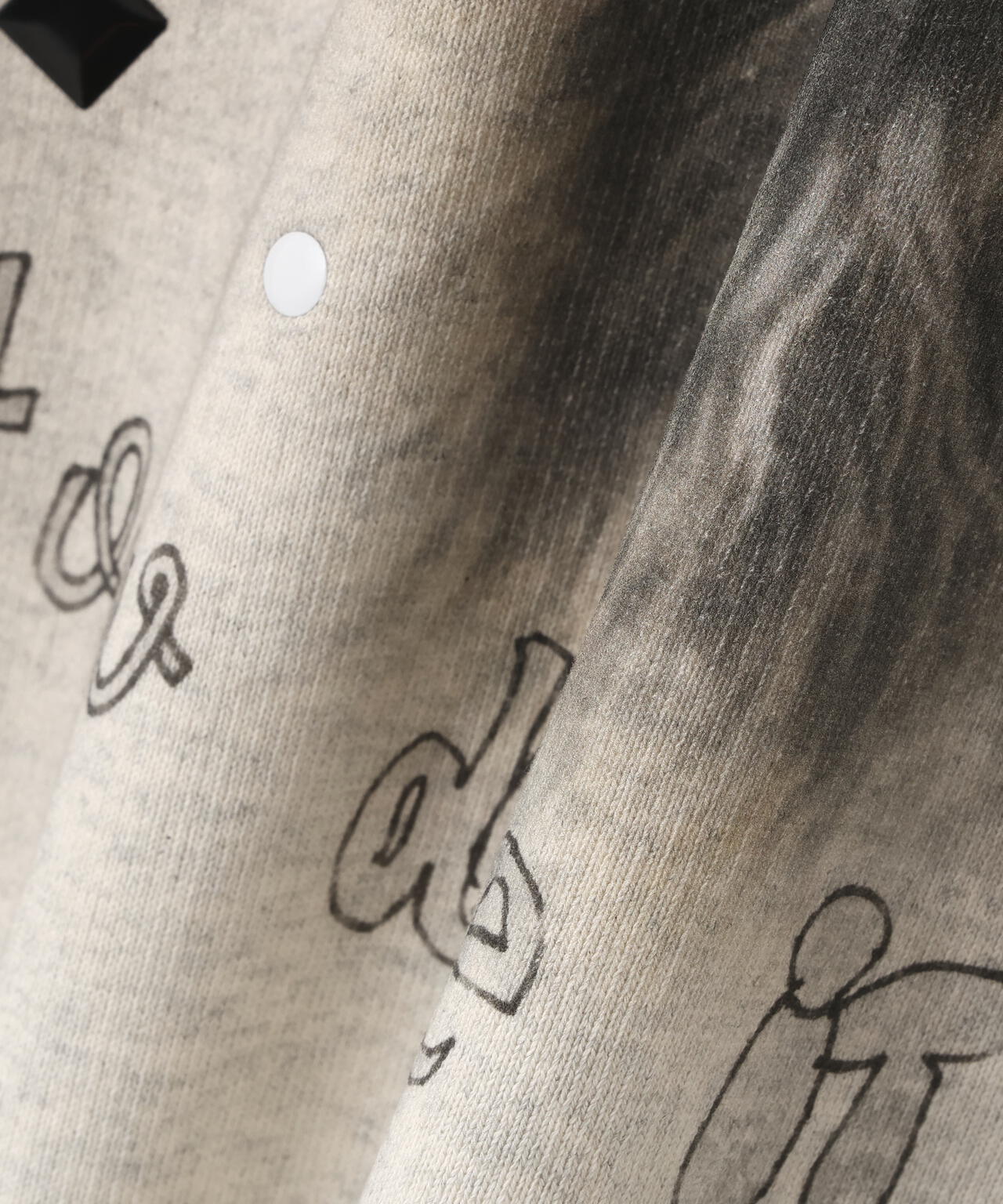 Maison MIHARAYASUHIRO/メゾン ミハラヤスヒロ/EMBELLISHED DISTRESSED SWEATSHIRT