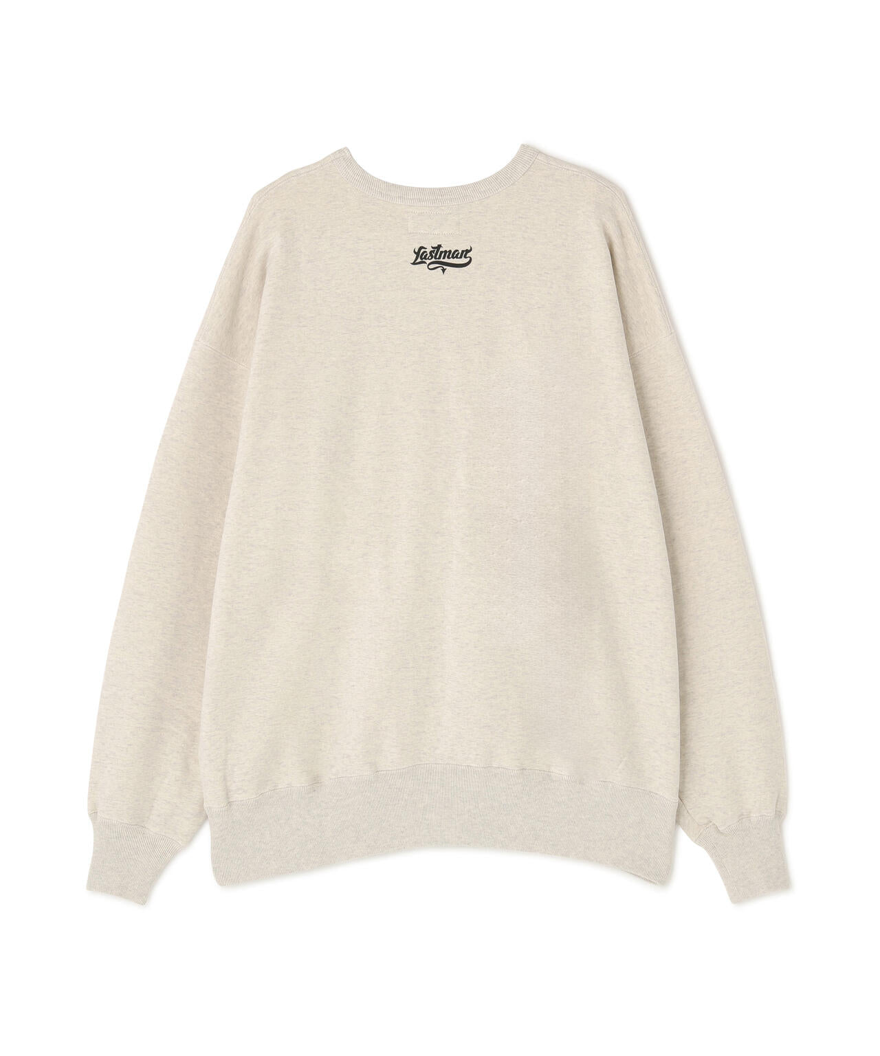 LASTMAN/ラストマン/PRINTED CREW NECK -EASY RIDER OATMEAL (252LM-CT15)