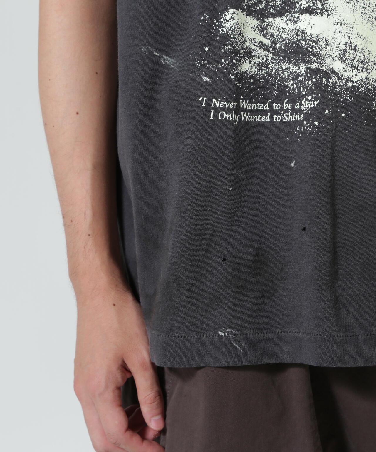 SAINT MICHAEL/セントマイケル/SS_TEE/MARIA/BLACK