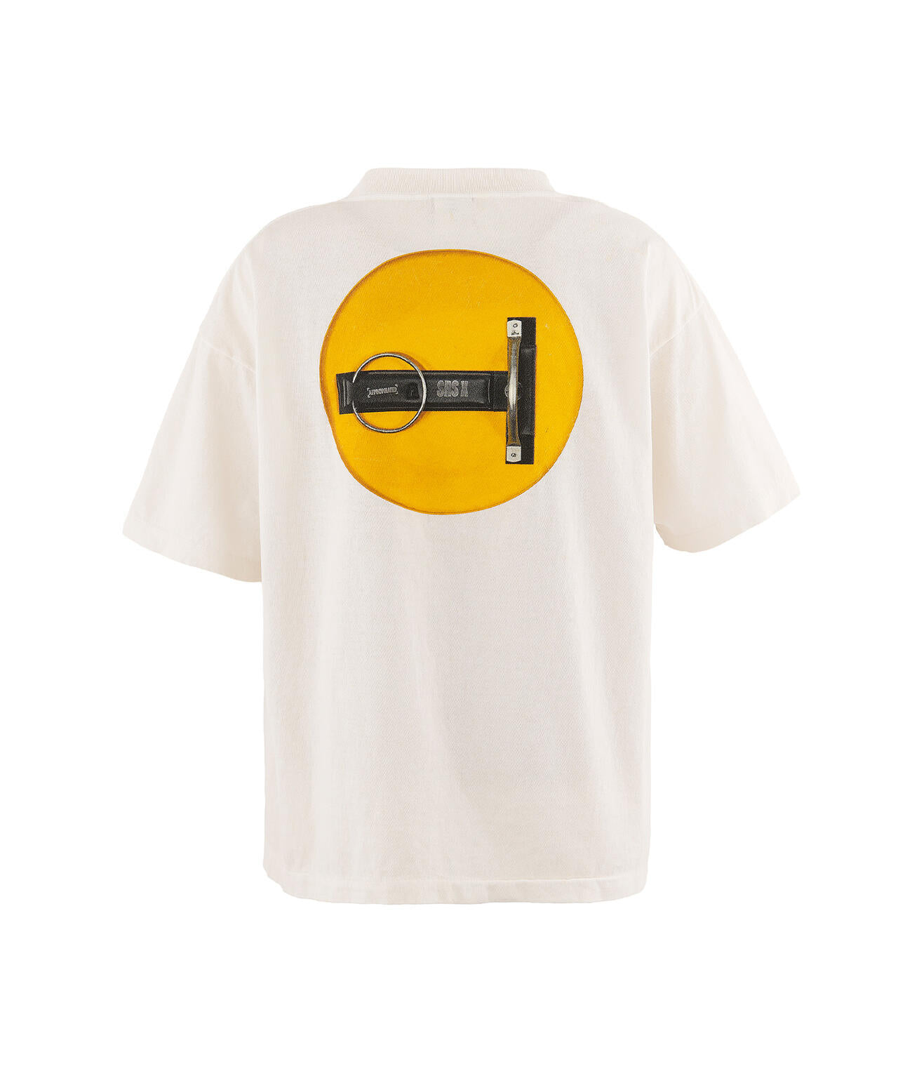 SAINT MICHAEL/セントマイケル/KLF_SS TEE SMILE WHITE