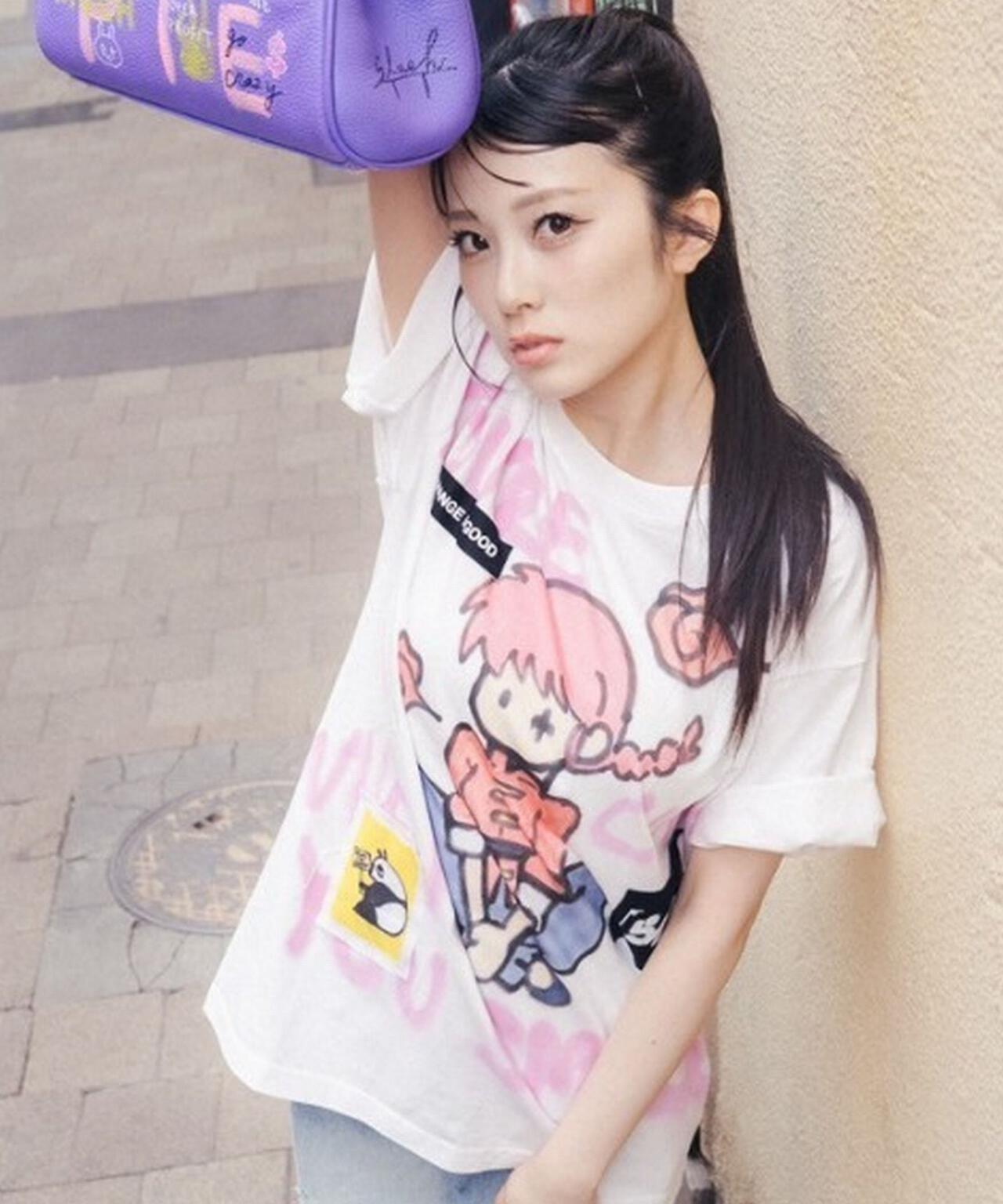 Guernika/ゲルニカ/らんま1/2 Paint T-shirt / らんま