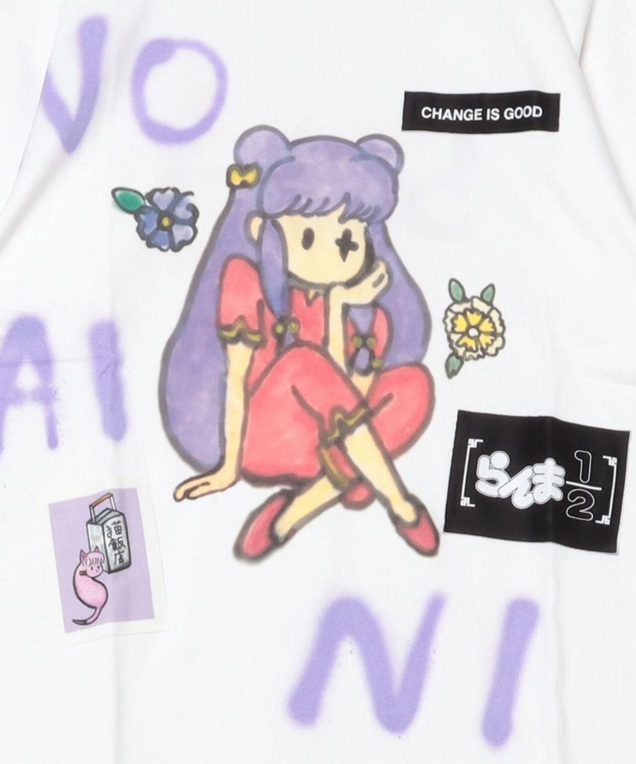 Guernika/ゲルニカ/らんま1/2 Paint T-shirt / シャンプー