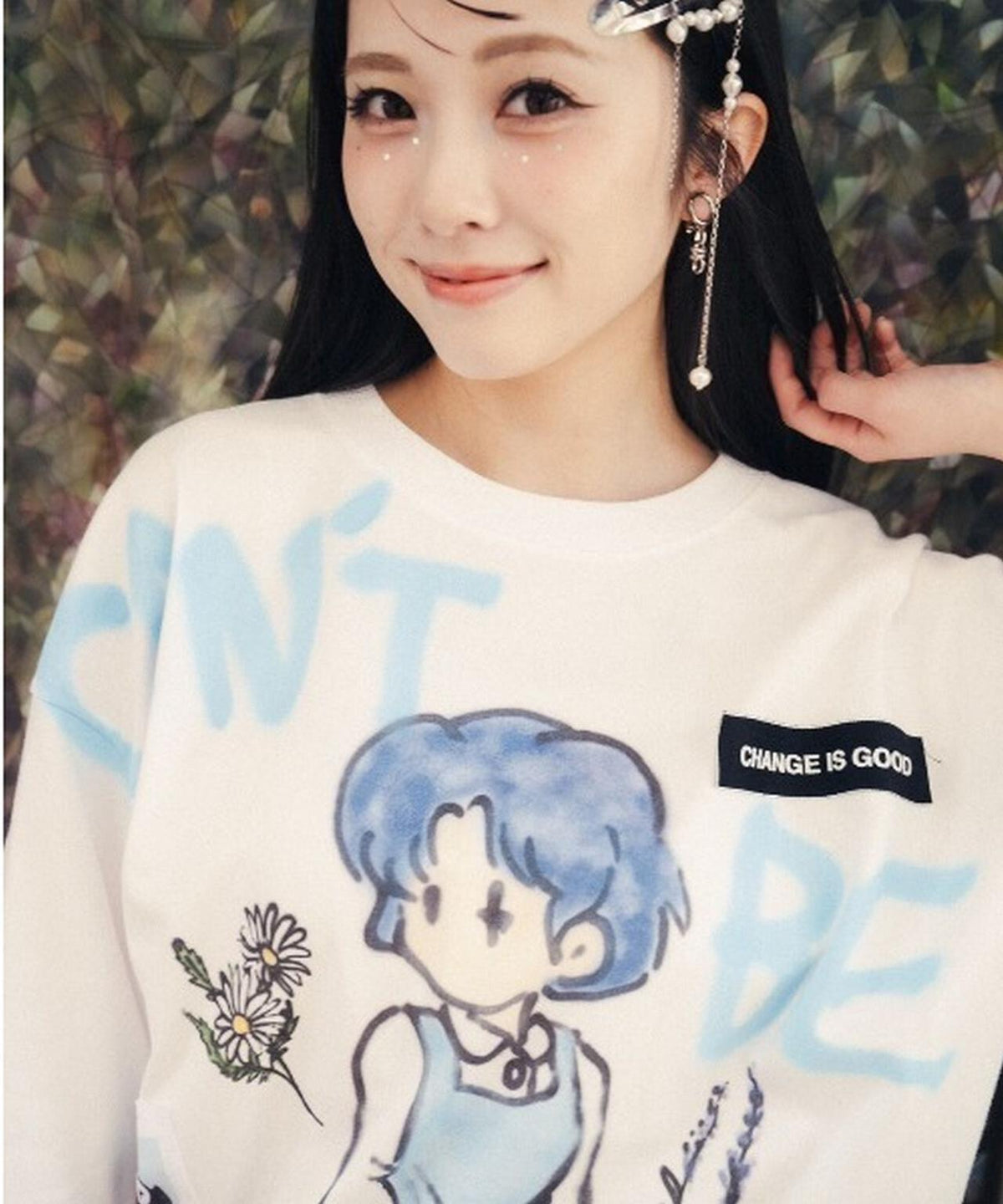 Guernika/ゲルニカ/らんま1/2 Paint T-shirt / 天道あかね