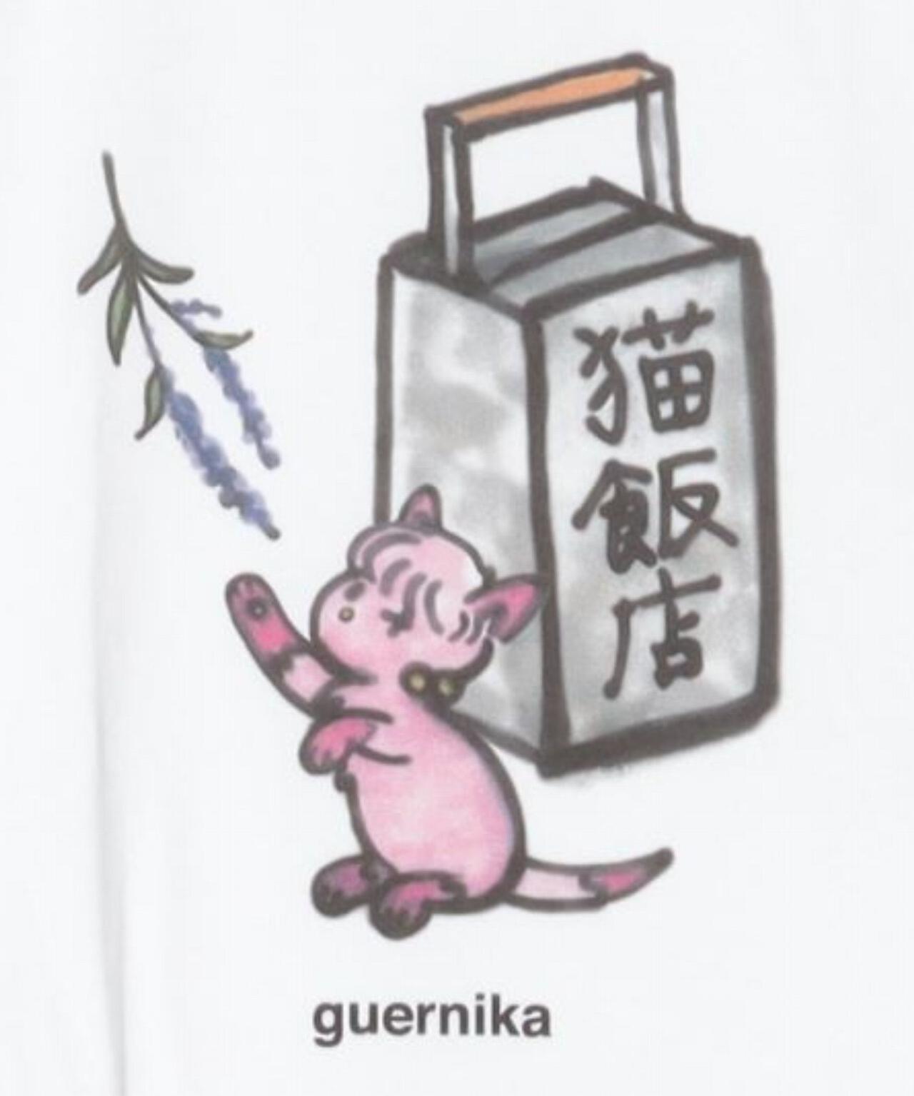 Guernika/ゲルニカ/らんま1/2 Print T-shirt / シャンプー(猫)