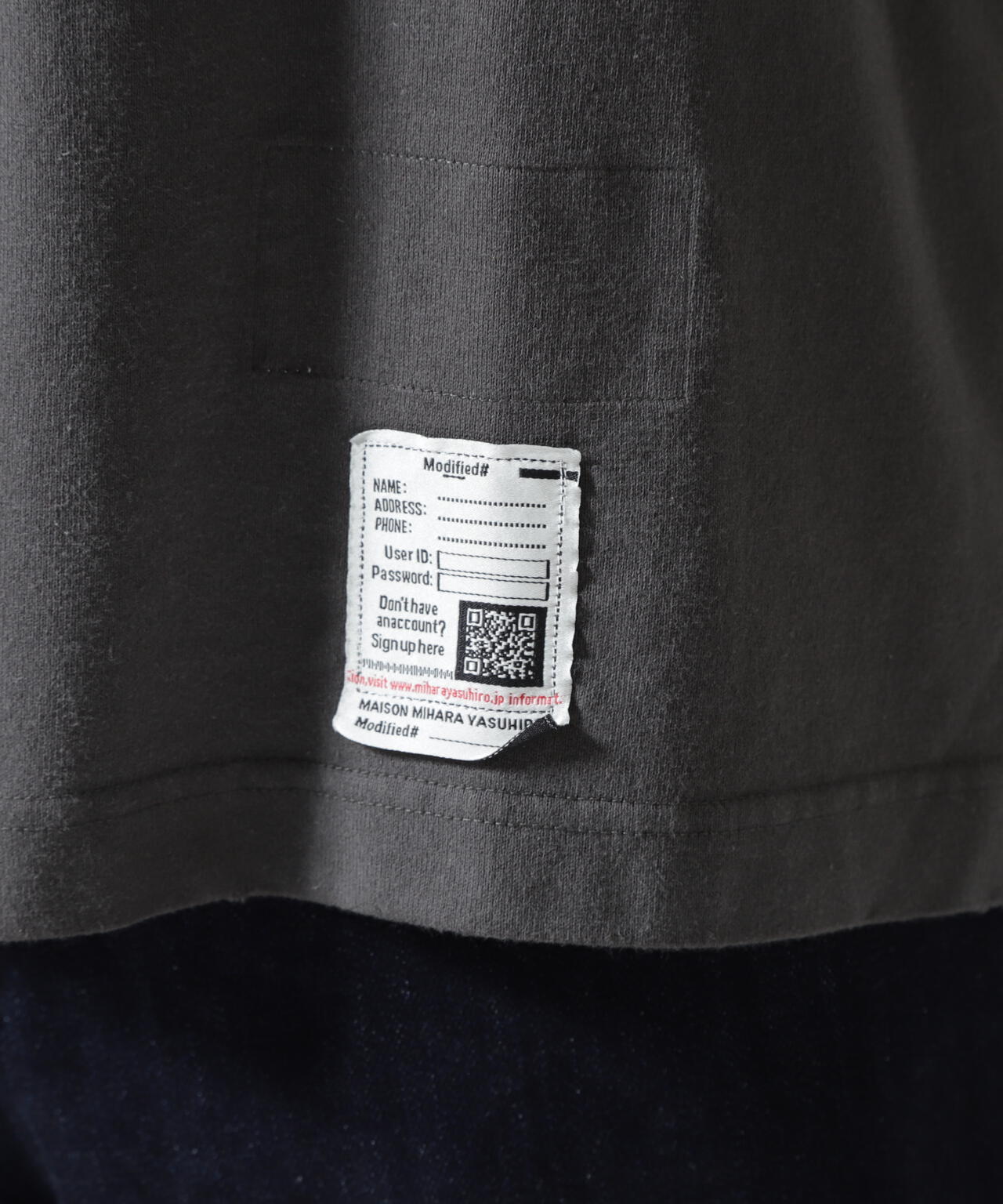 Maison MIHARAYASUHIRO/メゾン ミハラヤスヒロ/EMBELLISHED DISTRESSED TEE