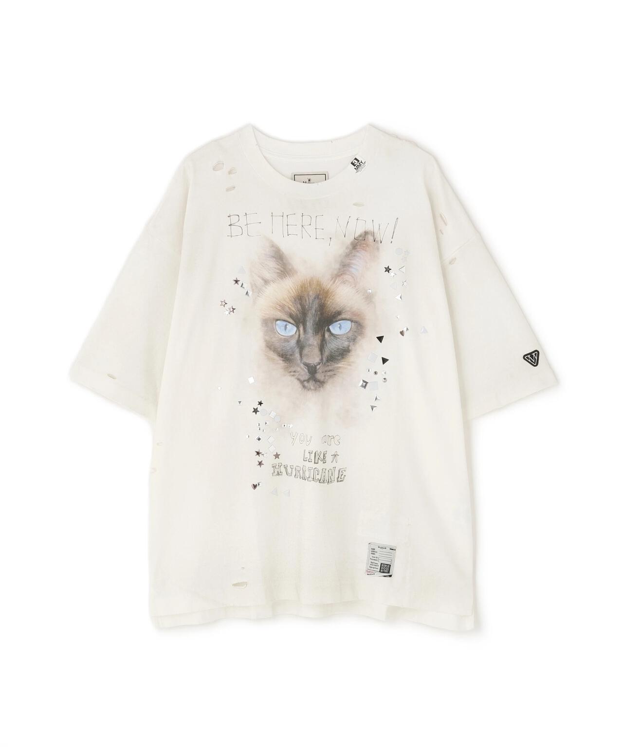 Maison MIHARAYASUHIRO/メゾン ミハラヤスヒロ/EMBELLISHED DISTRESSED TEE